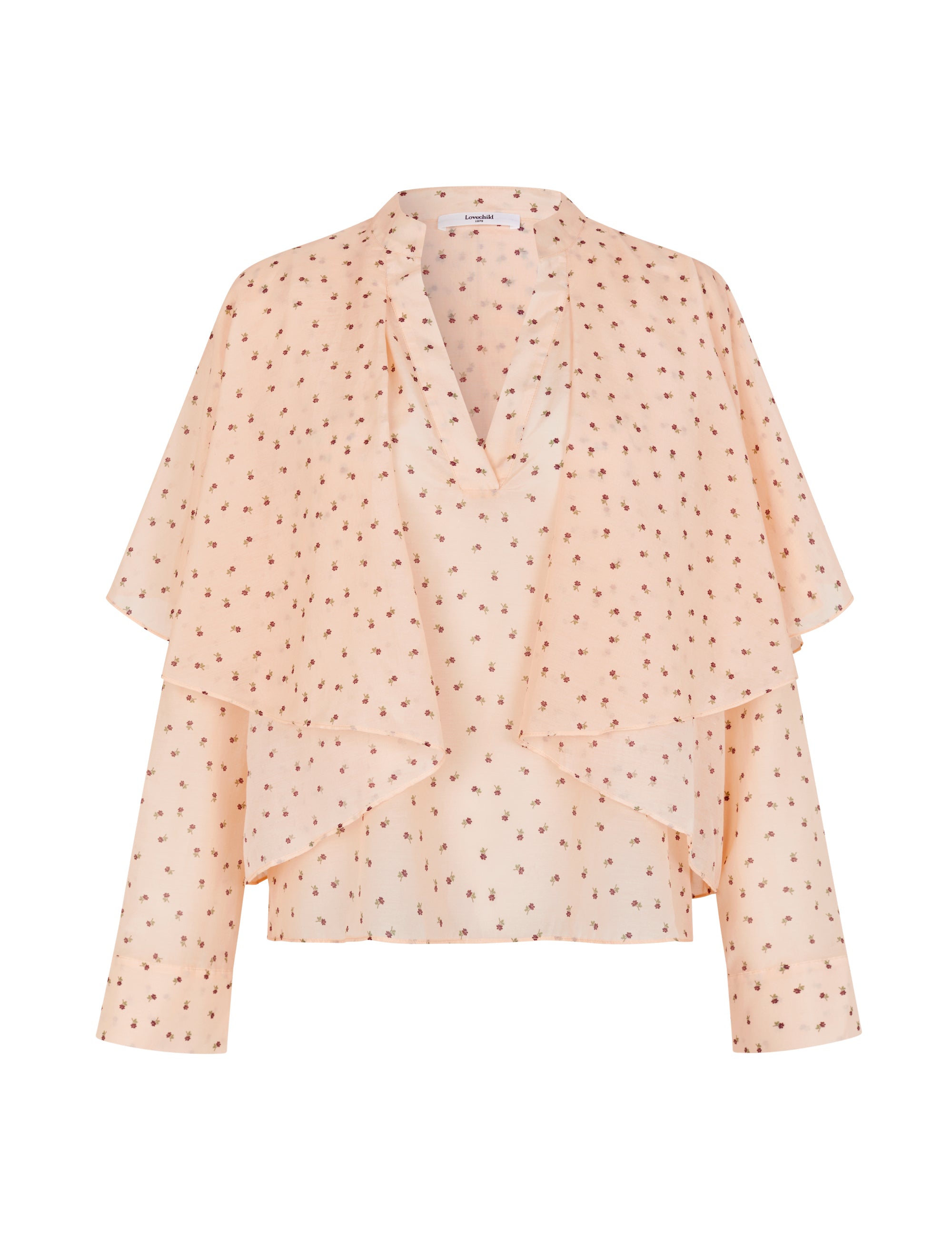 Lovechild 1979 Amy Blouse Blouses 343 Bordeaux Flower