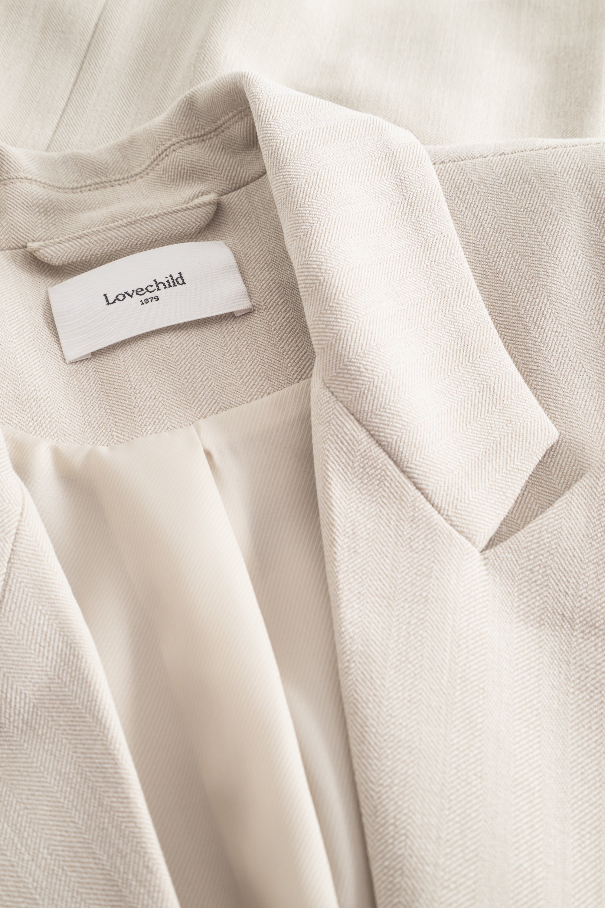 Lovechild 1979 Arizona Blazer BLAZERS 168 Beige Herringbone