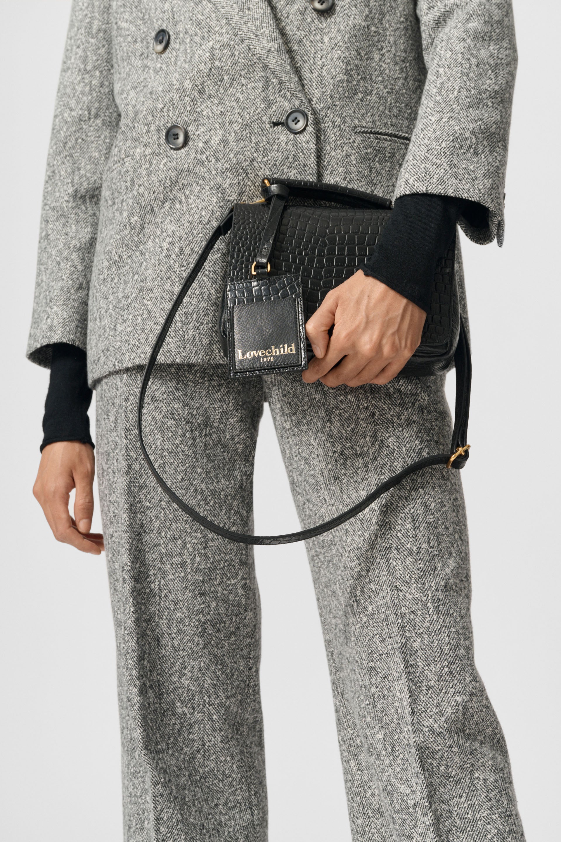 Lovechild 1979 Arizona Blazer Blazers 906 Black and White Herringbone