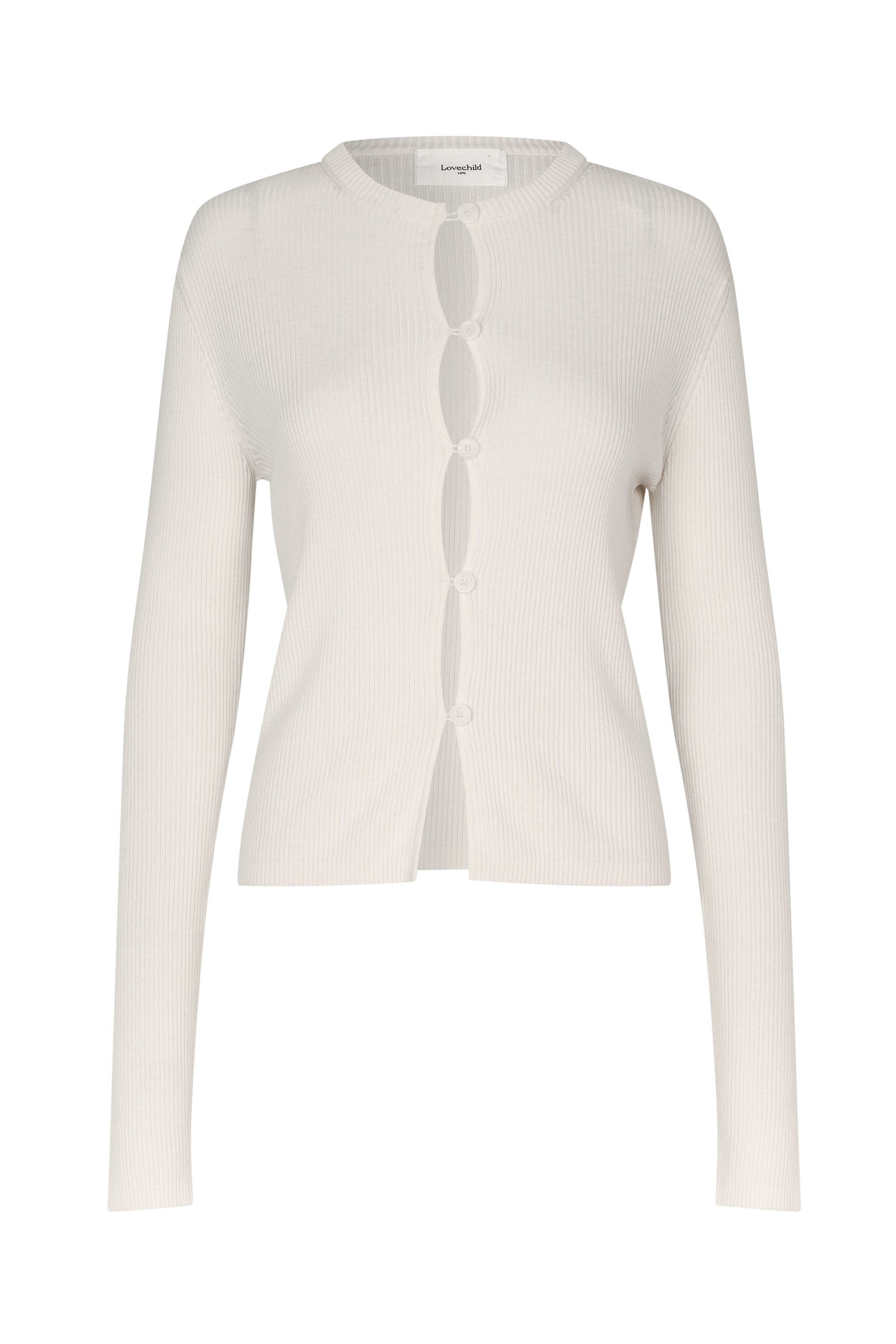 Lovechild 1979 Cari Cardigan Knitwear 007 Egret