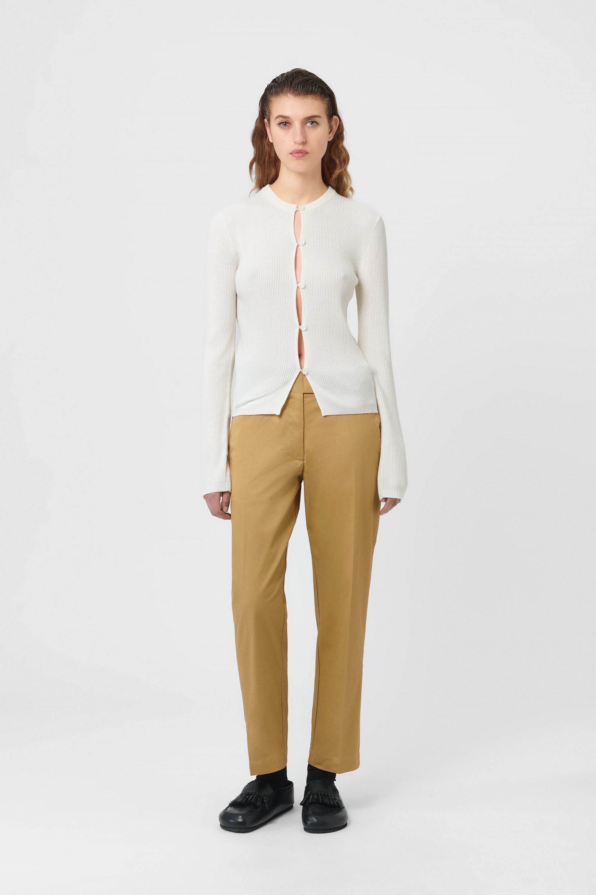 Lovechild 1979 Cari Cardigan Knitwear 007 Egret