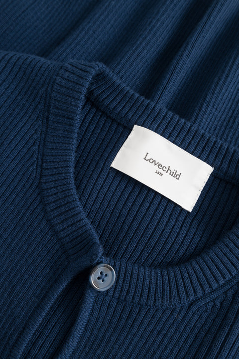 Lovechild 1979 Cari Cardigan Knitwear 450 Total Eclipse