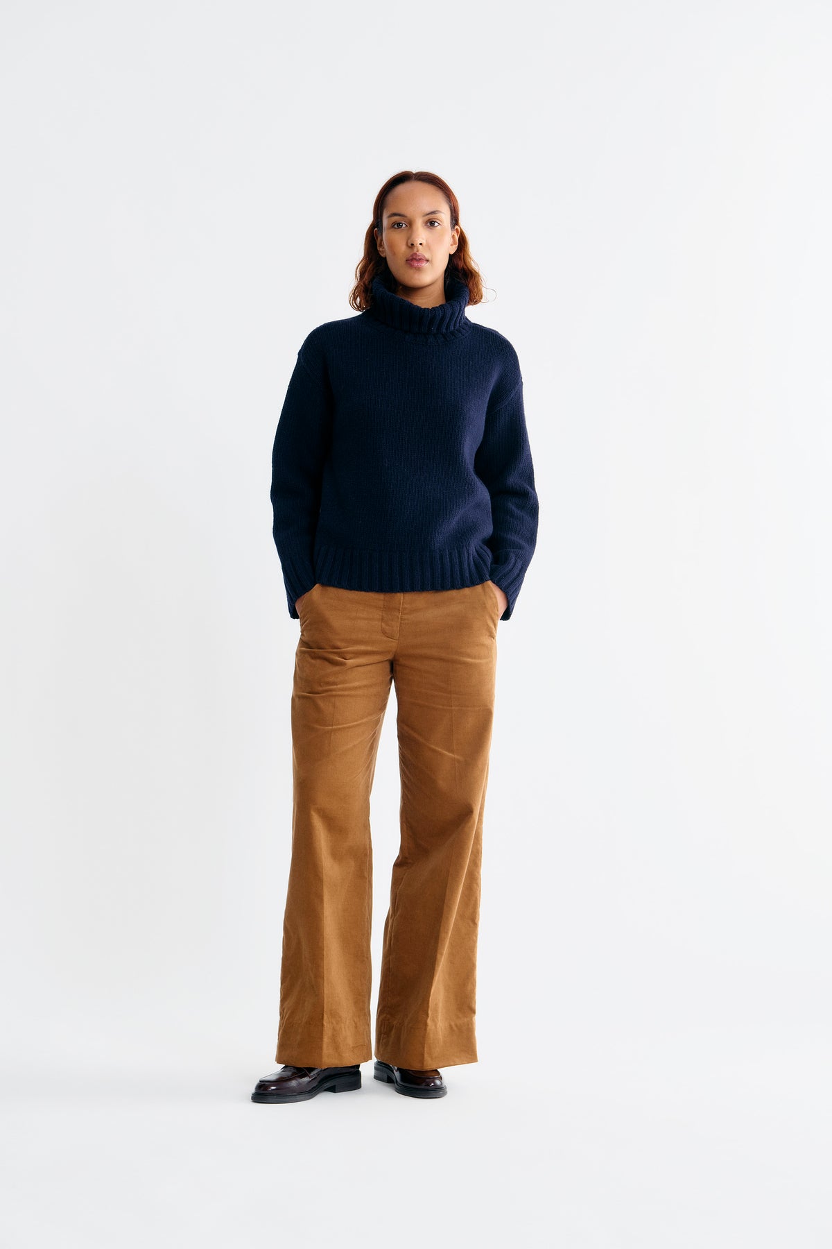 Lovechild 1979 Cassidy Turtleneck Sweater 450 Total Eclipse