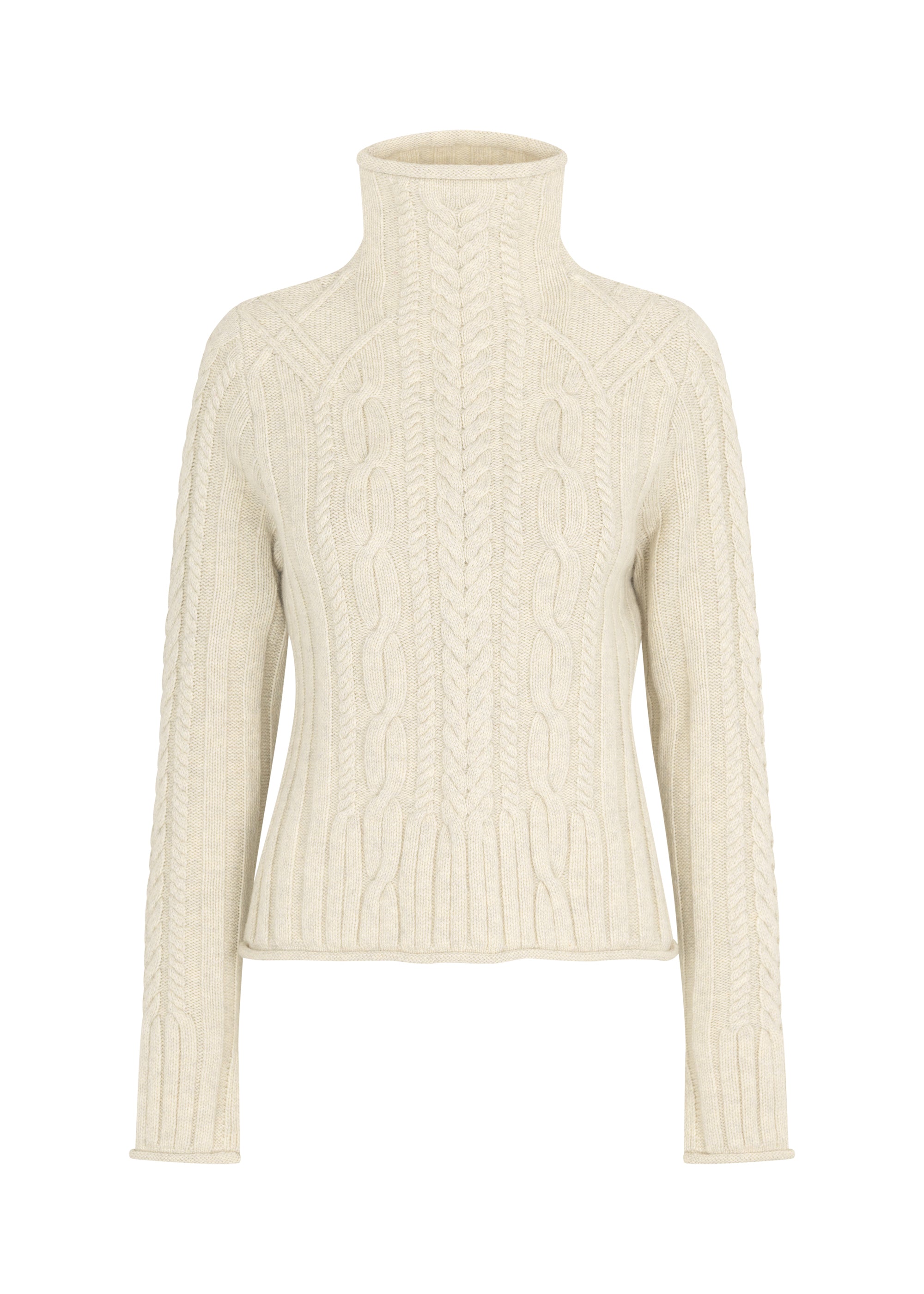 Lovechild 1979 Della Turtleneck Knitwear 022 Oatmeal