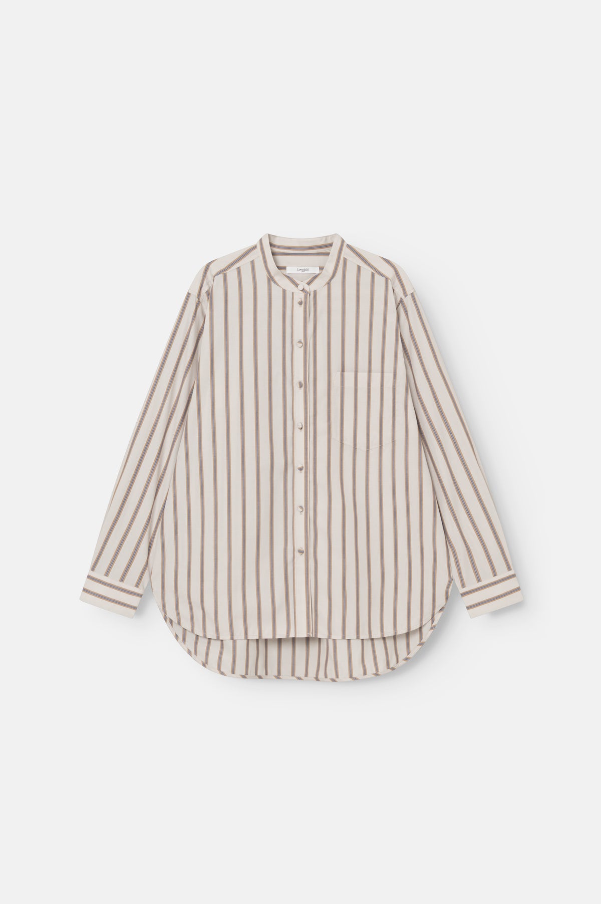 Lovechild 1979 Edgar Shirt Shirt 189 Egret Multi Stripe