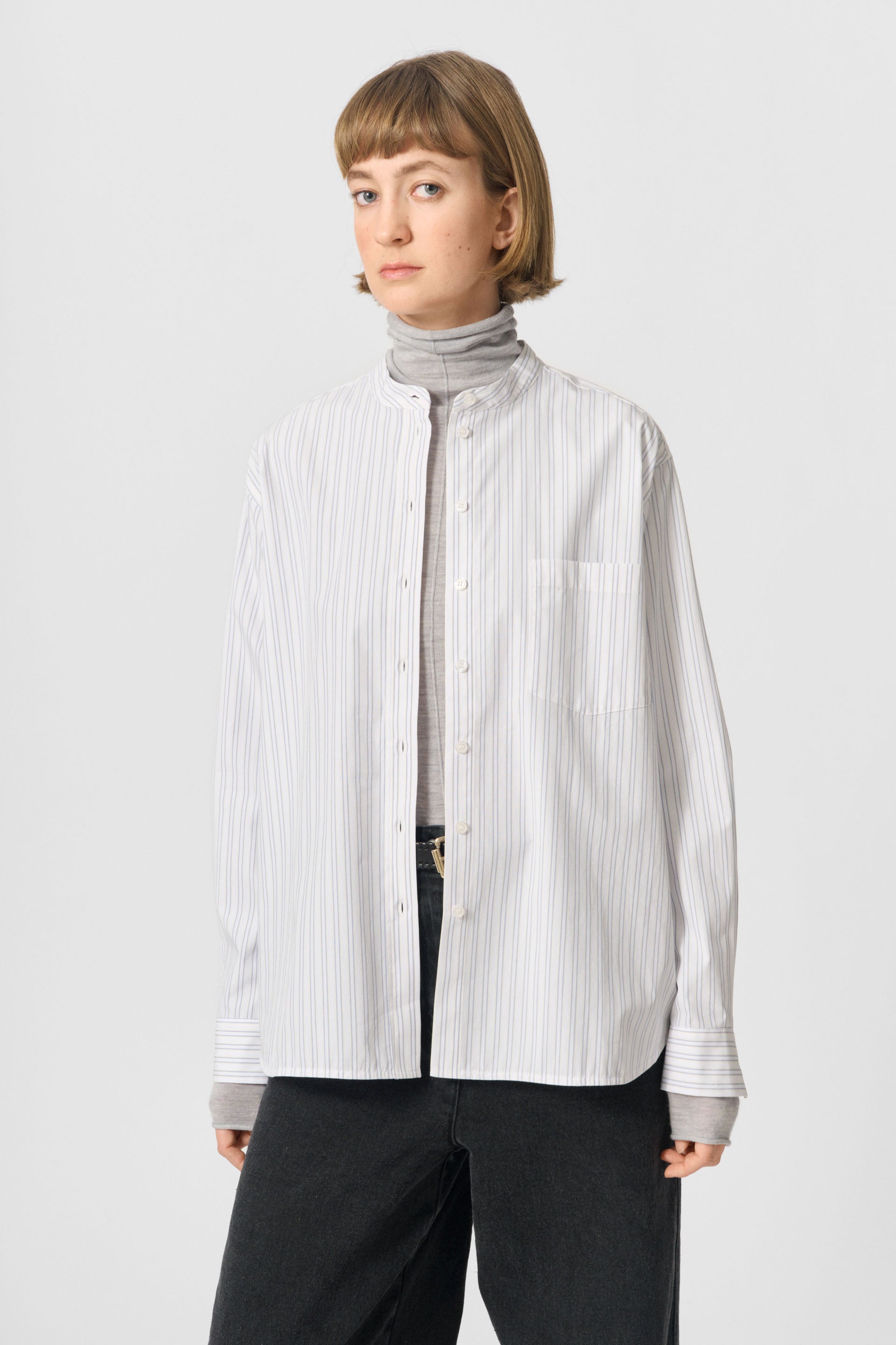 Lovechild 1979 Edgar Shirt Shirts 989 Dusty Blue Stripe