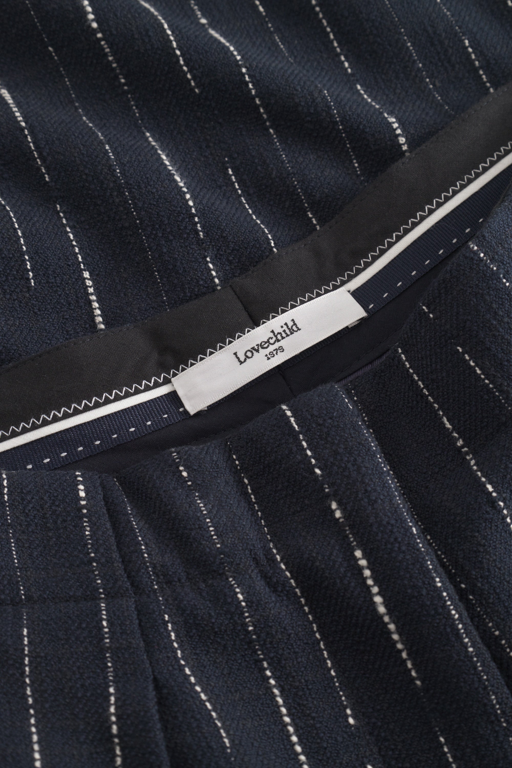 Lovechild 1979 Eileene Pants Pants 907 White Bouclé Stripe