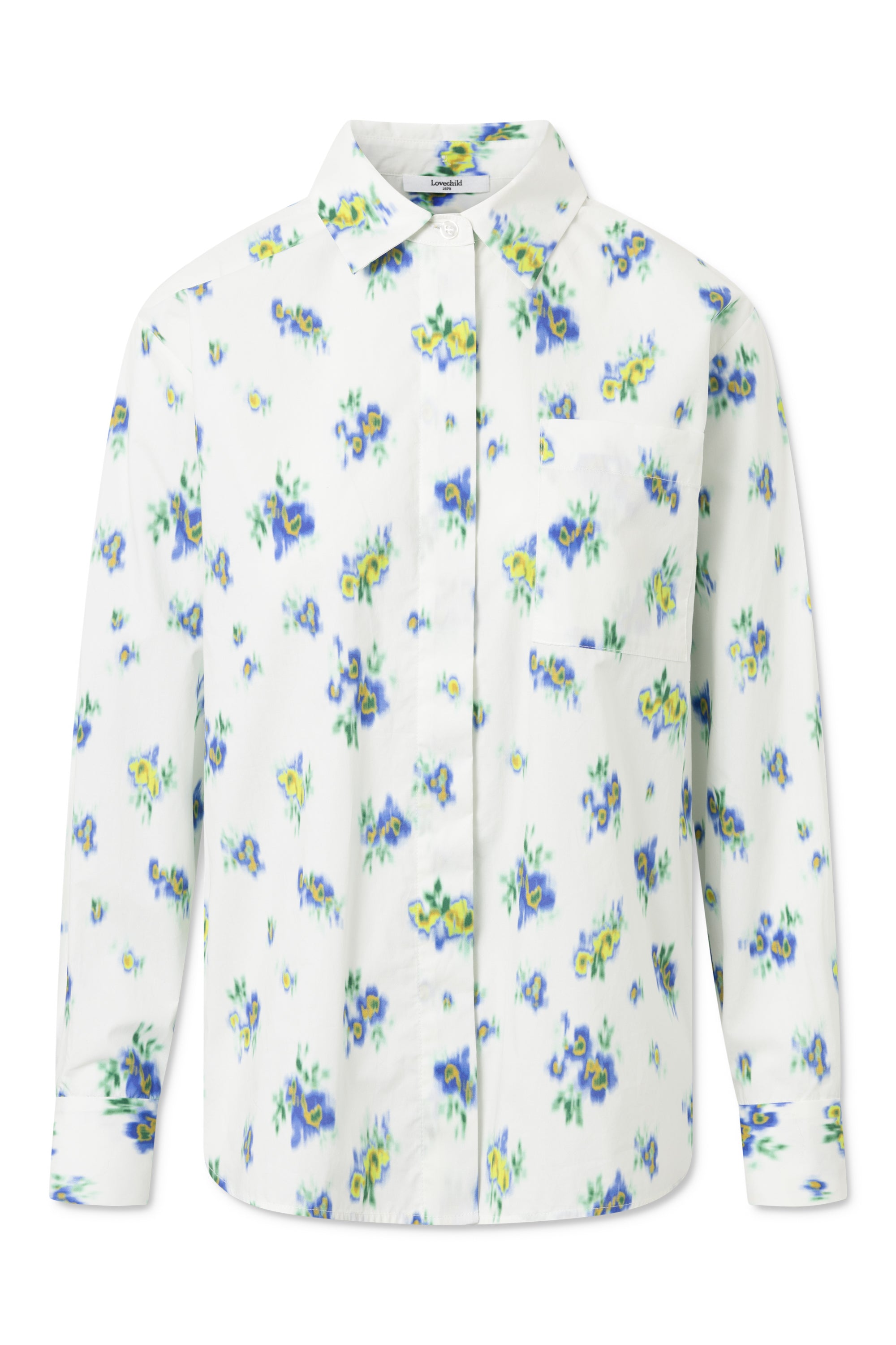 Lovechild 1979 Eleanor Shirt SHIRTS 478 Ikat Fleur Blue