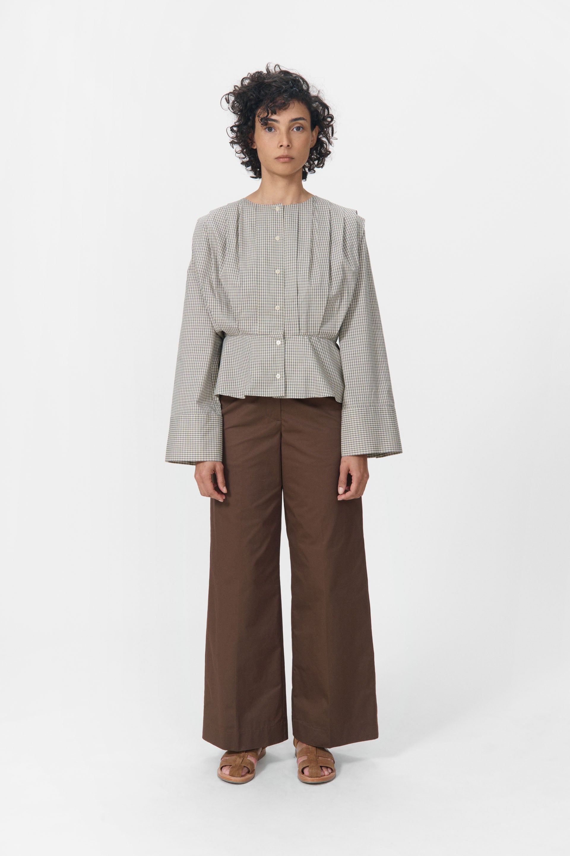 Lovechild 1979 Etta Blouse Blouses 177 Beige Check