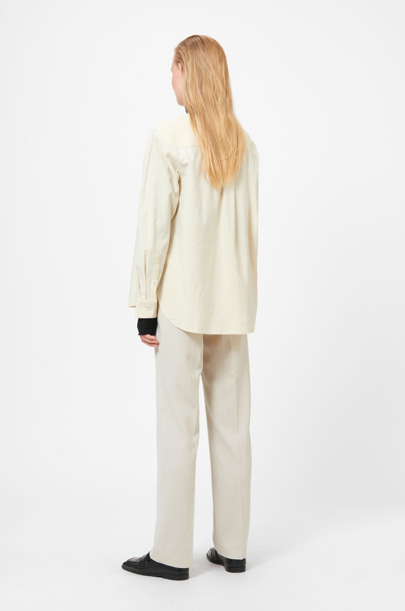 Lovechild 1979 Francisca Pant Pants 168 Beige Herringbone