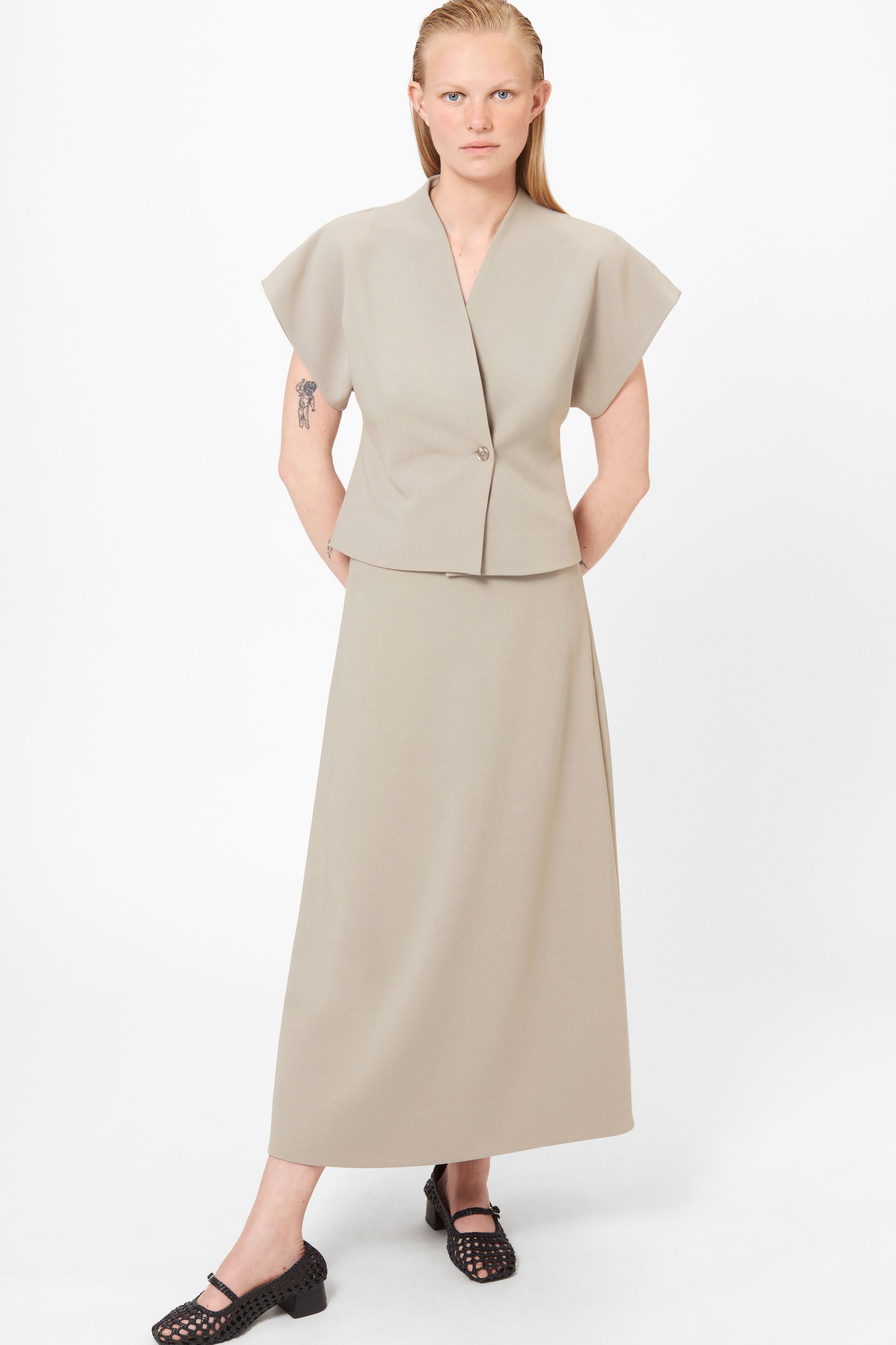 Lovechild 1979 Georgina Skirt SKIRTS 029 Stone