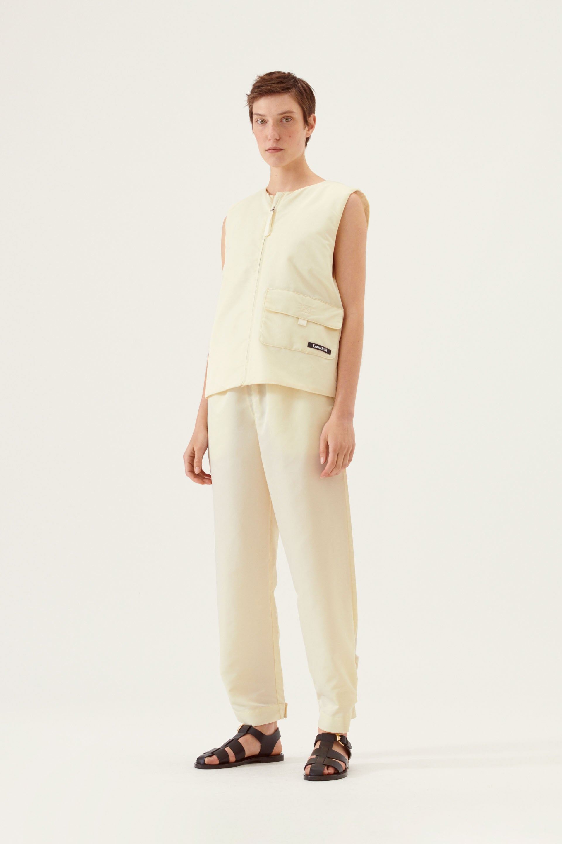 Lovechild 1979 Halle Vest Vest 005 Creme