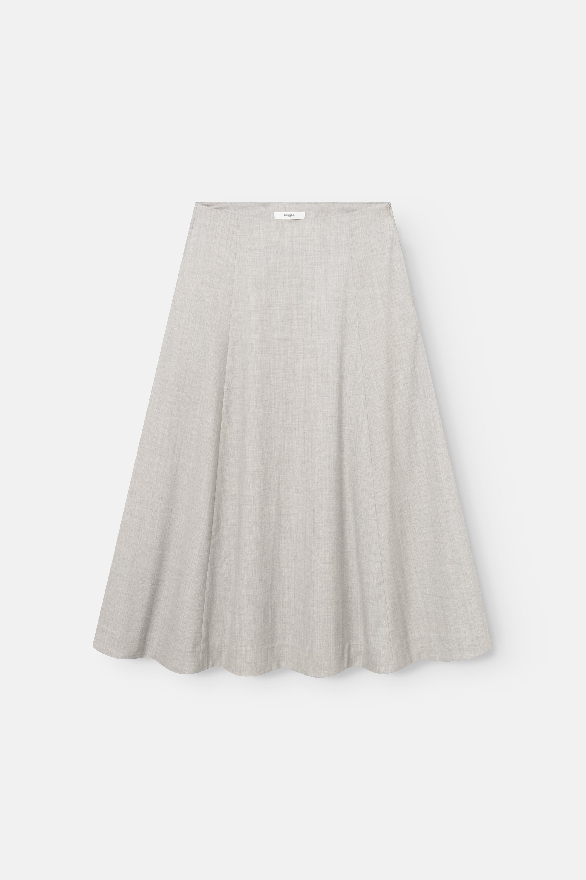 Lovechild 1979 Hallie Skirt Skirt 056 Light Grey Melange