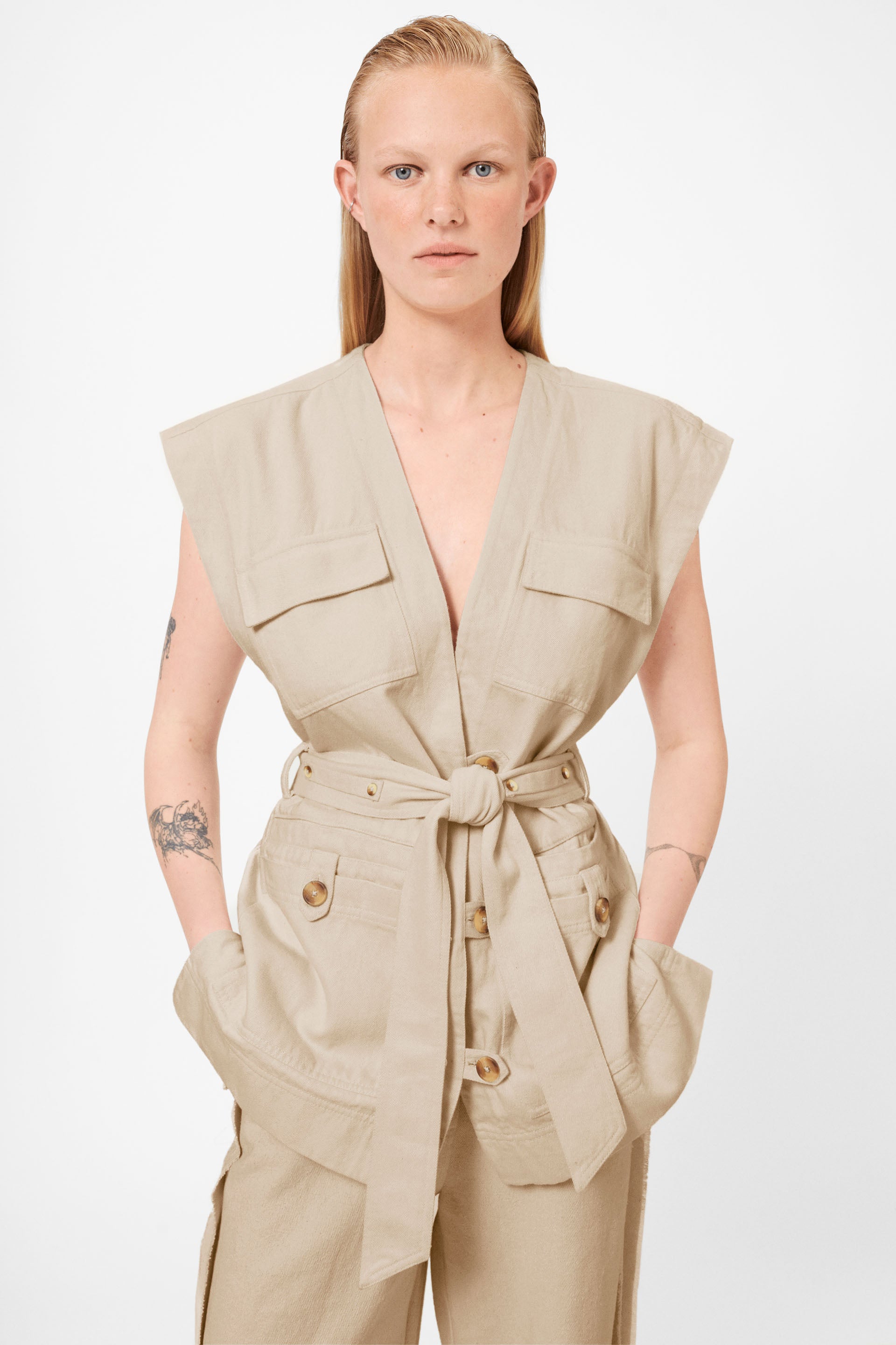 Lovechild 1979 India Vest Vest 104 Beige