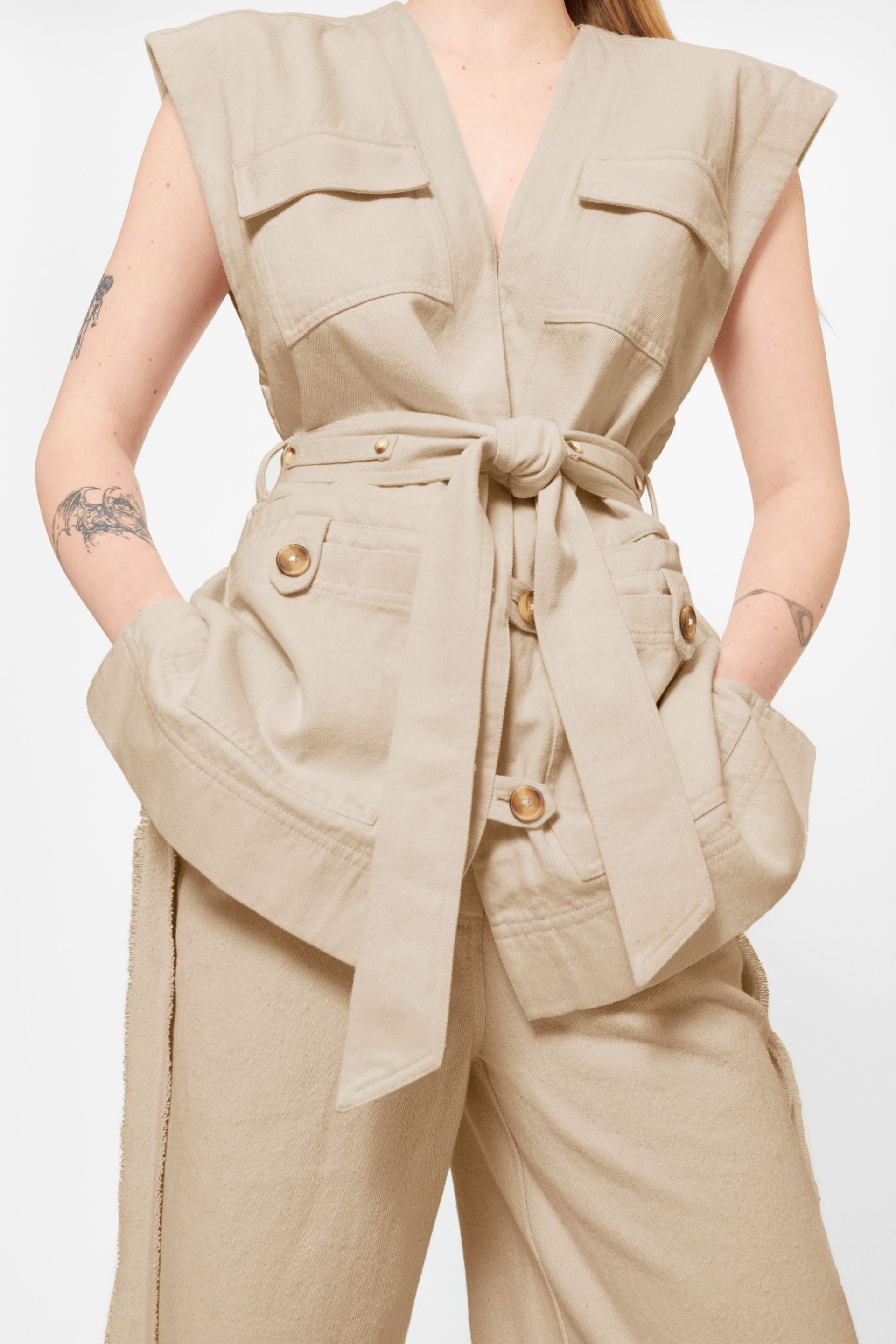 Lovechild 1979 India Vest Vest 104 Beige