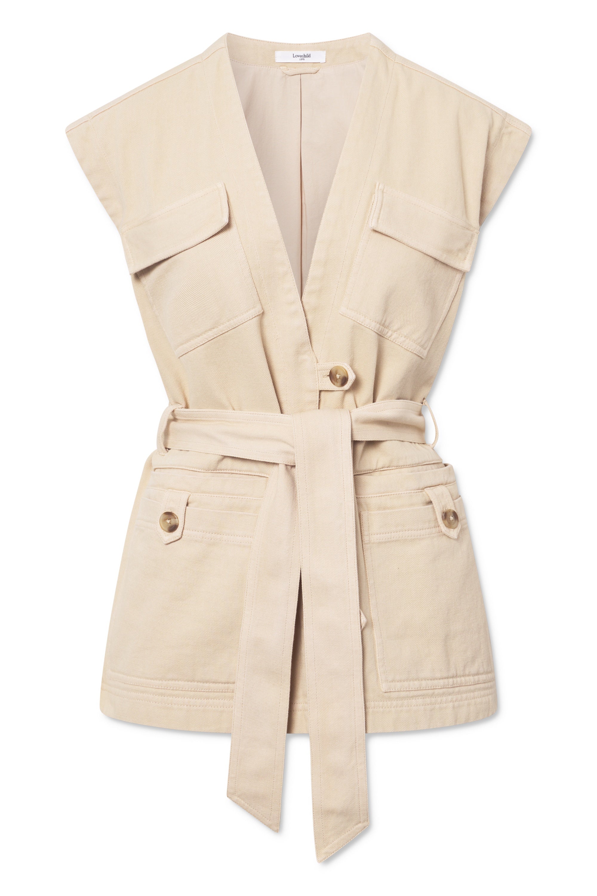 Lovechild 1979 India Vest Vest 104 Beige