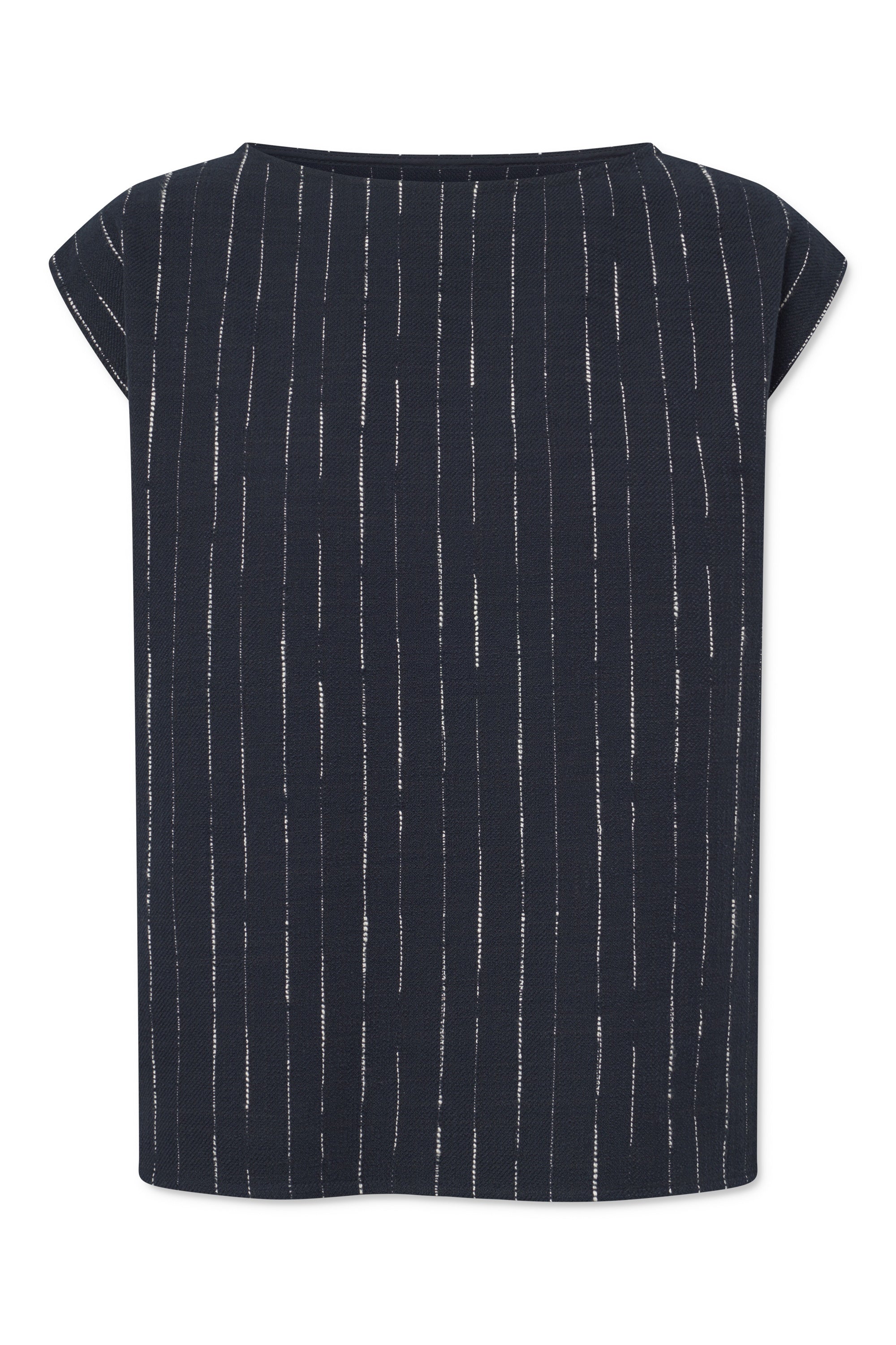 Lovechild 1979 Inez Top BLOUSES 907 White Bouclé Stripe