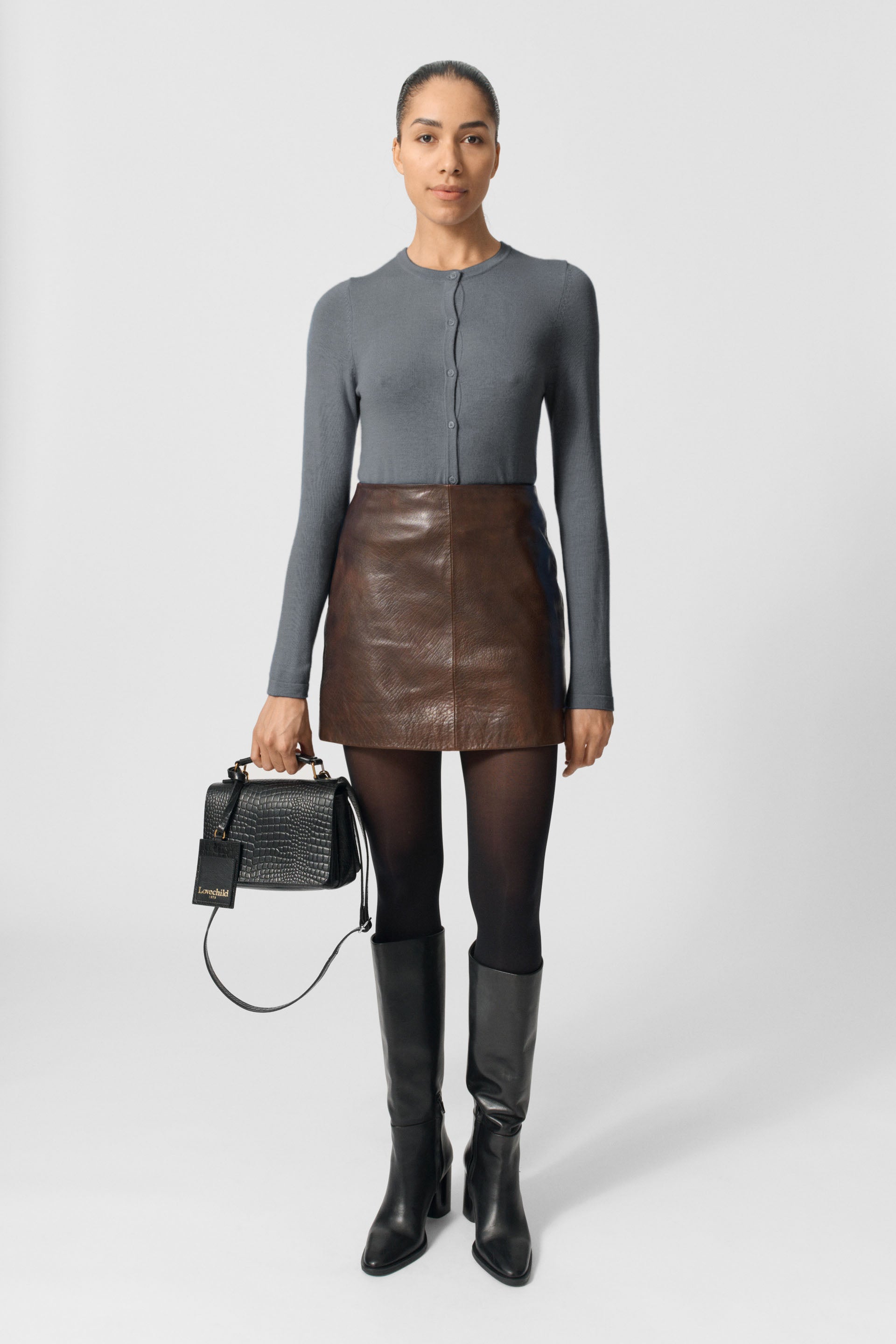 Lovechild 1979 Jos Cardigan Cardigan 062 Grey Melange