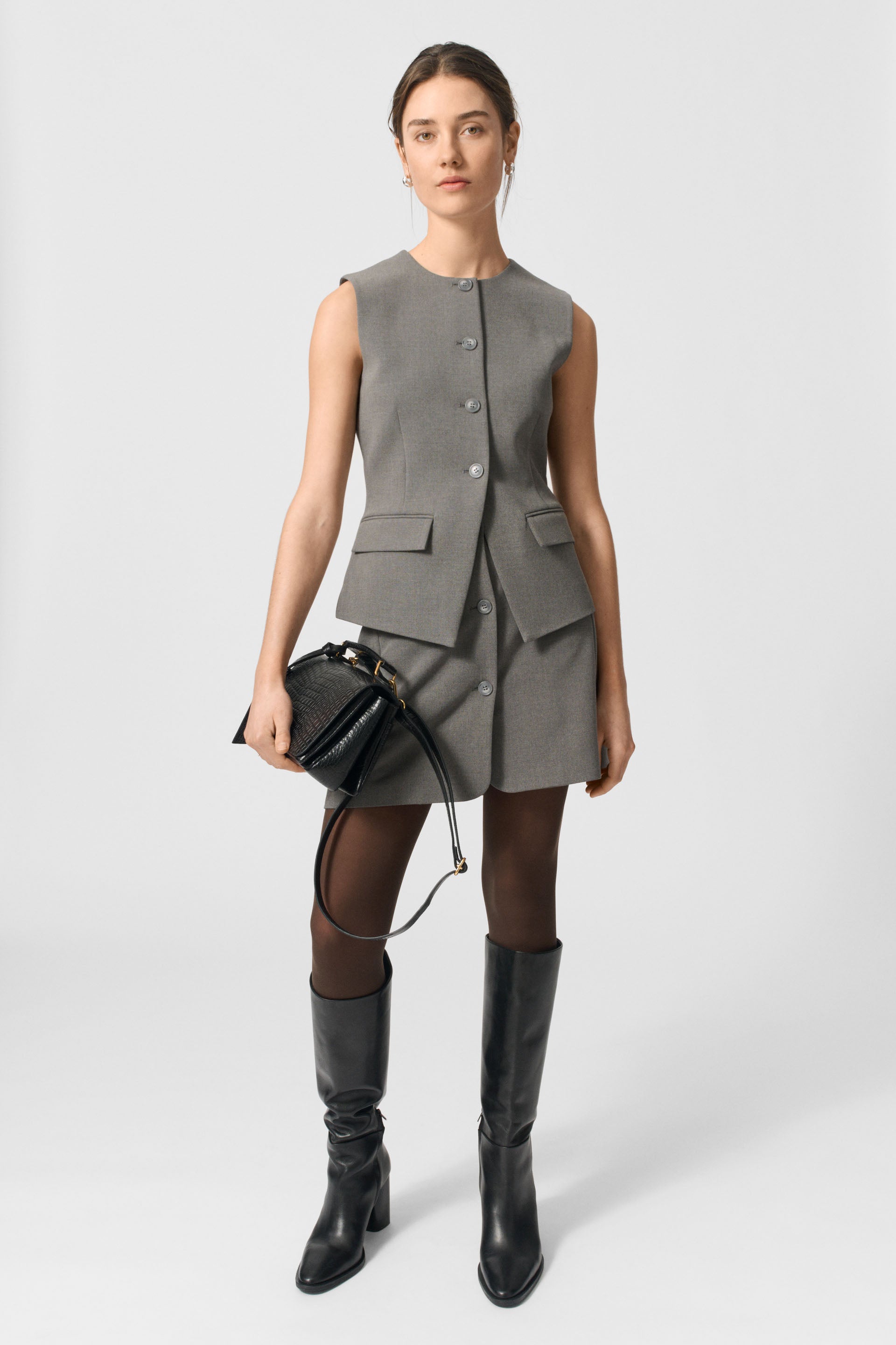 Lovechild 1979 Kendra Vest Vest 057 Dark Grey