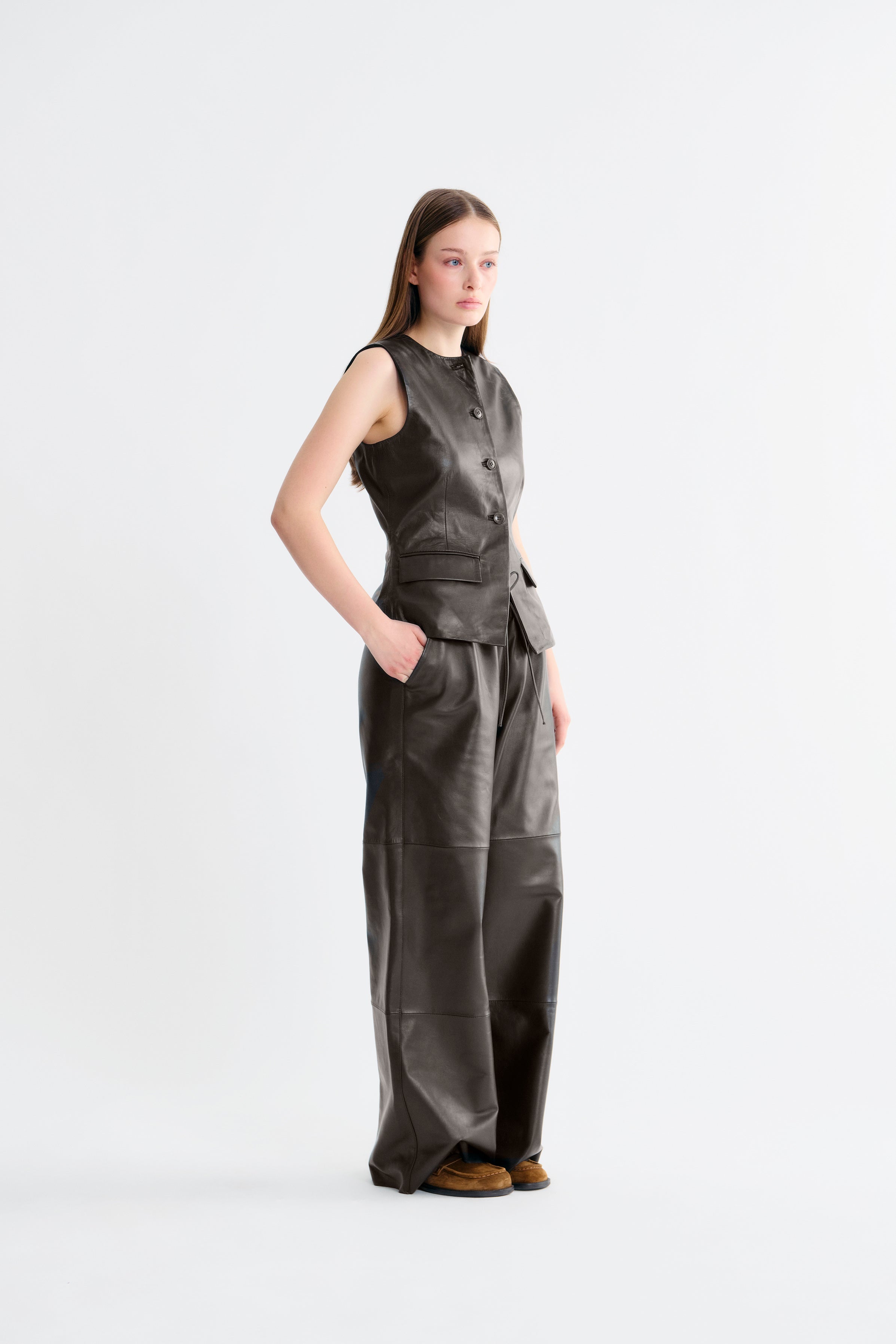 Lovechild 1979 Kendra Vest Vest 719 Chestnut