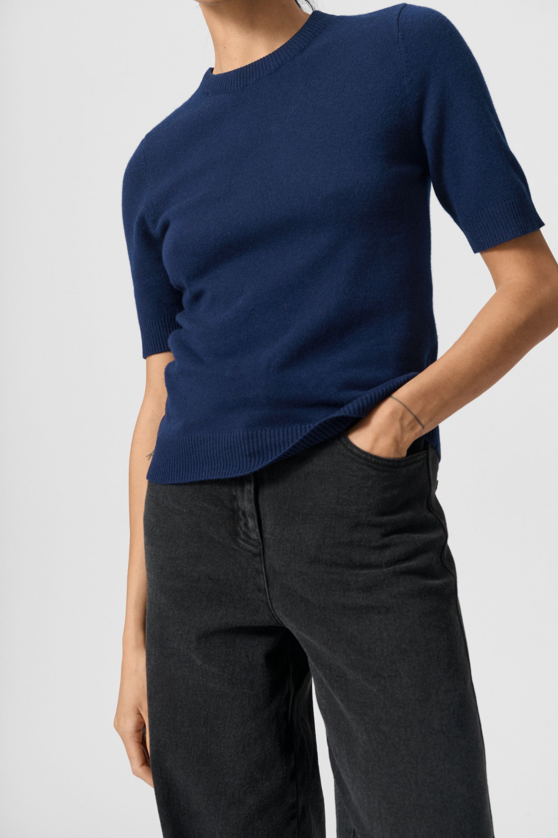 Lovechild 1979 Kierra Top Knitwear 450 Total Eclipse