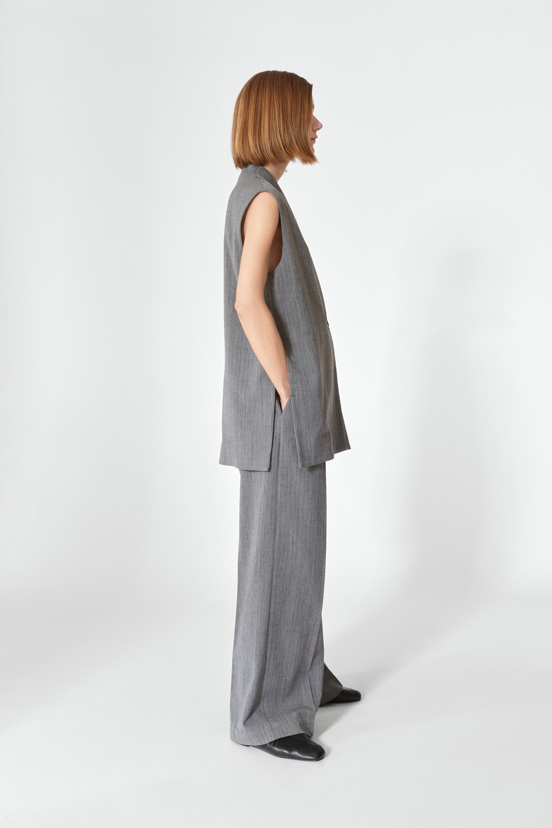 Lovechild 1979 Kitty Vest VEST 929 Grey Melange