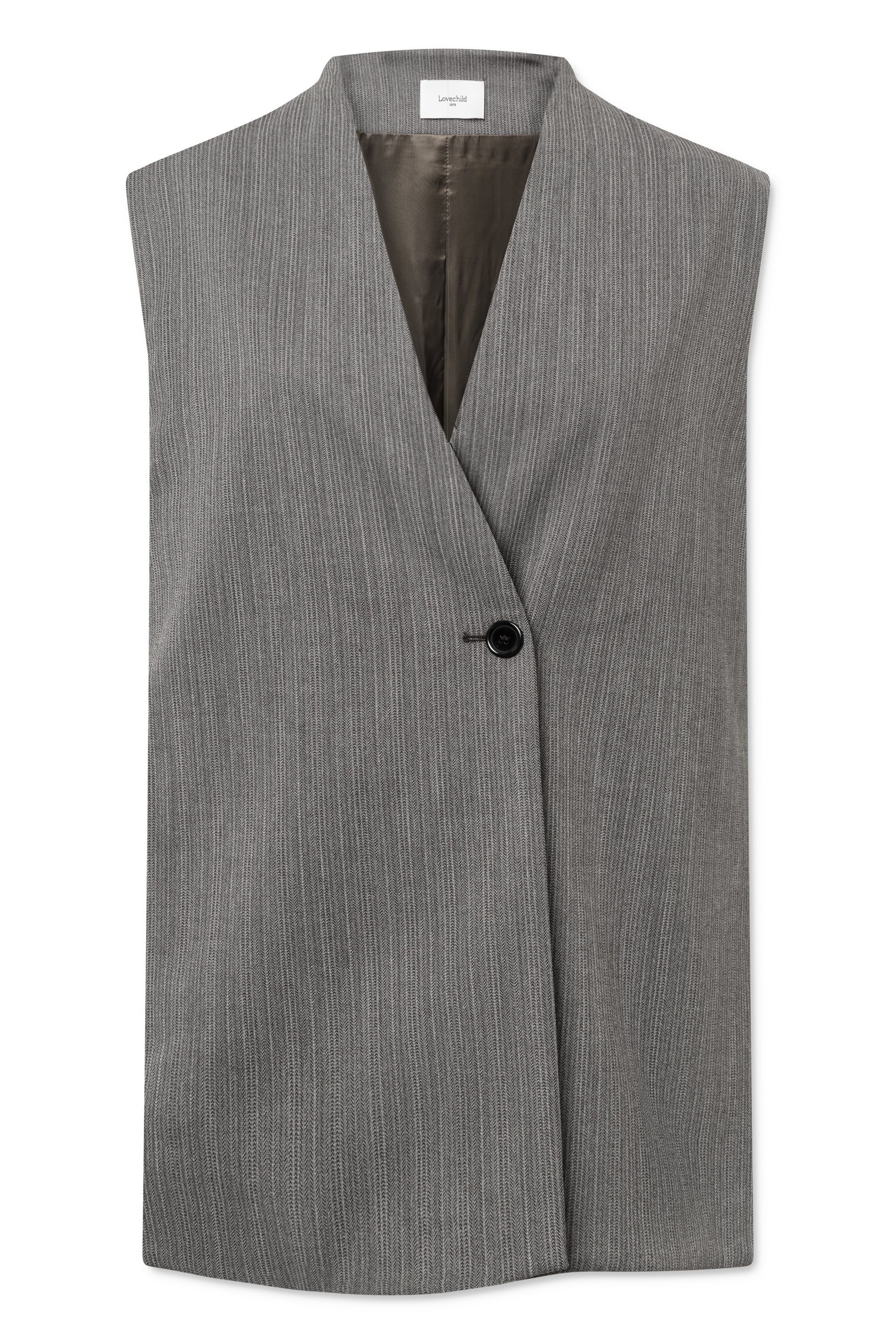 Lovechild 1979 Kitty Vest VEST 929 Grey Melange