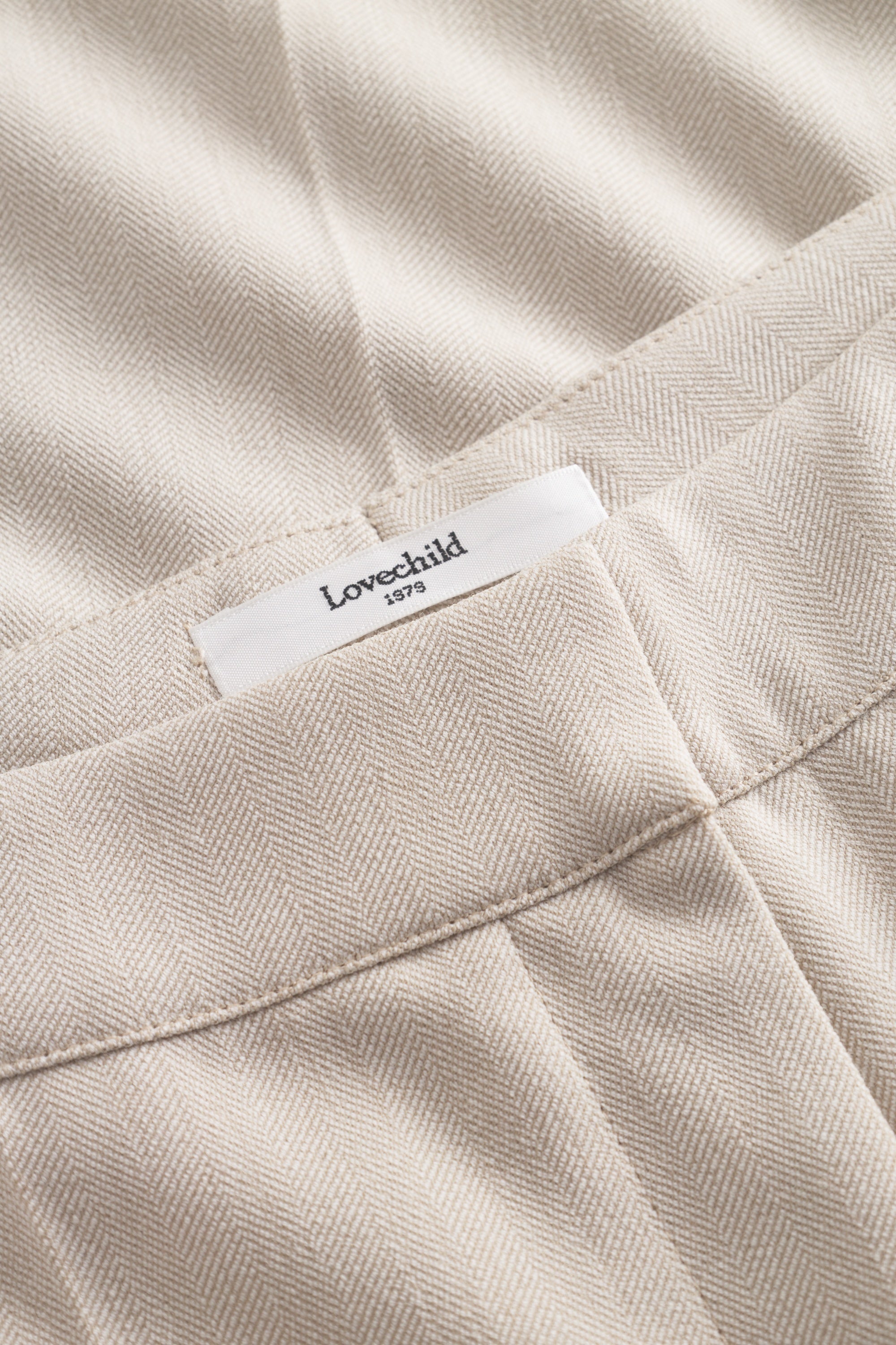 Lovechild 1979 Lea Pants Pants 168 Beige Herringbone