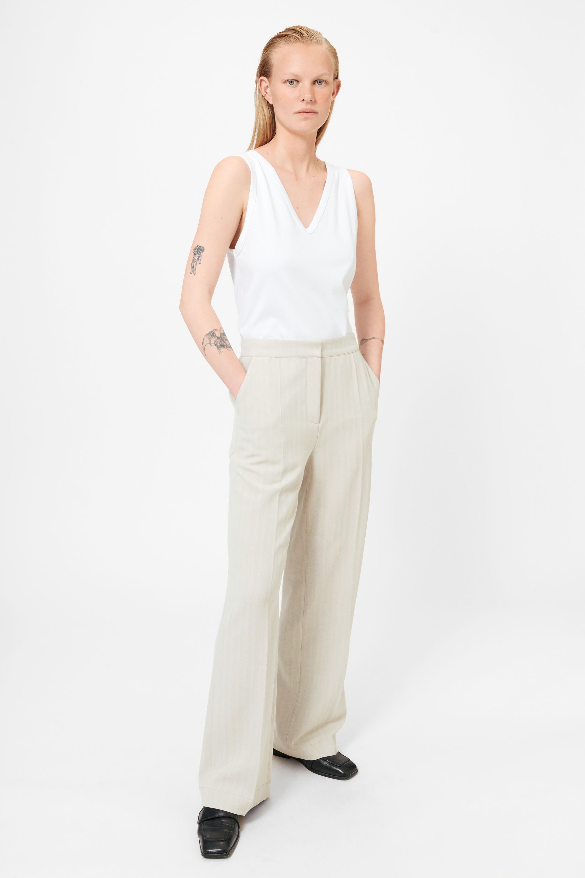 Lovechild 1979 Lena Tank Blouses 900 Bright White