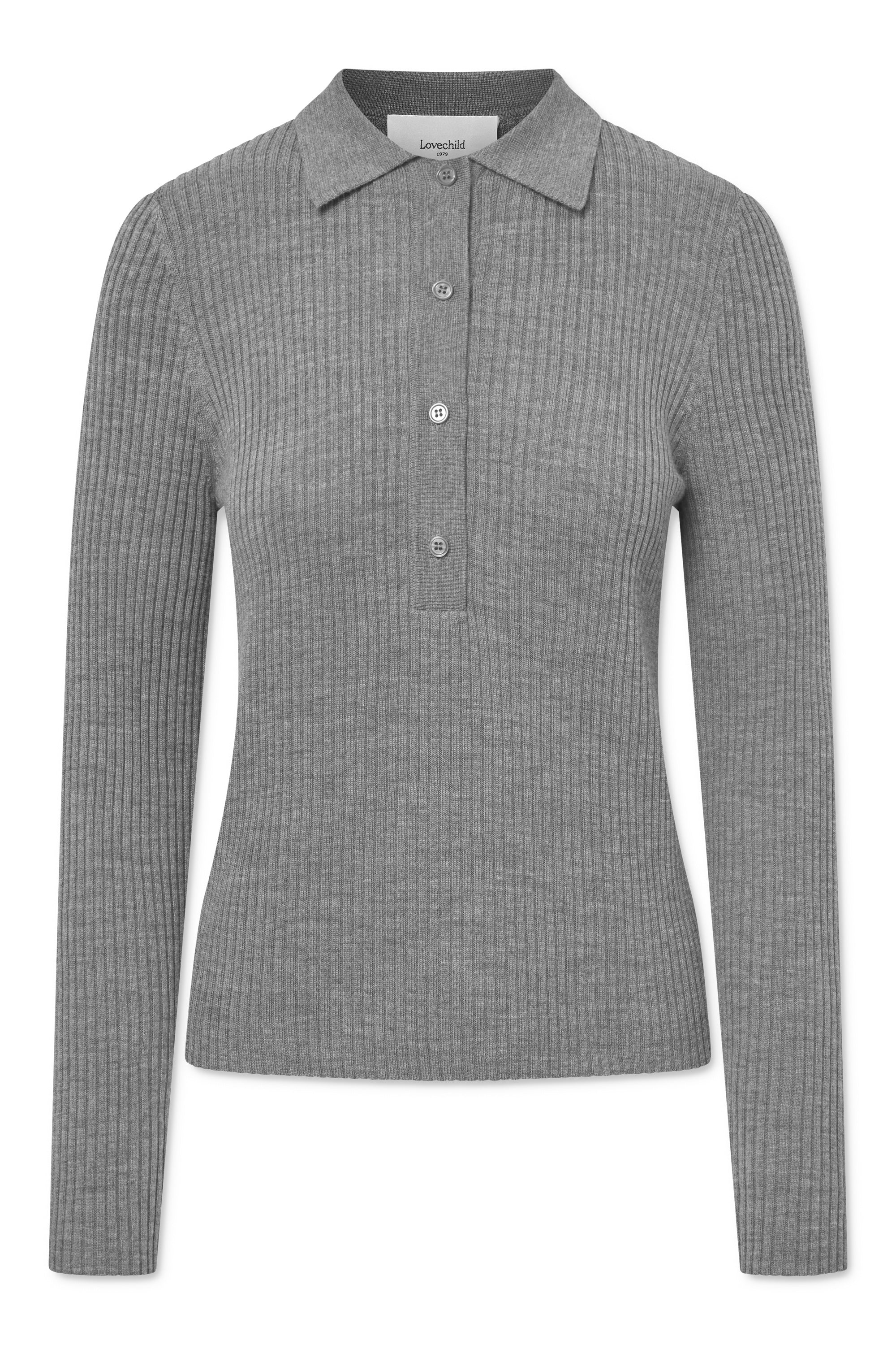 Lovechild 1979 Lisa Blouse Blouses 062 Grey Melange