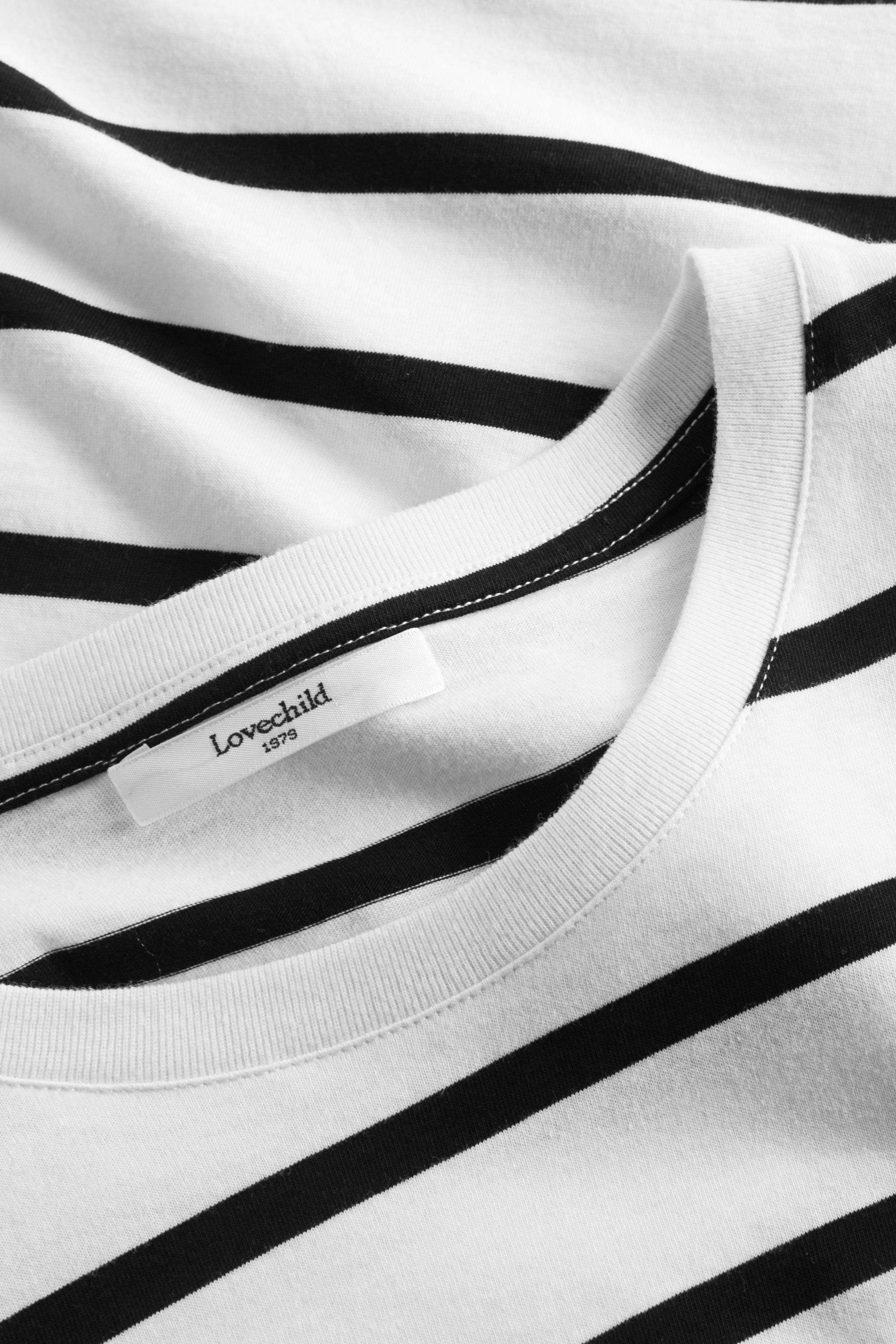 Lovechild 1979 London T-shirt - Striped Black T-Shirts 997 Multi Black