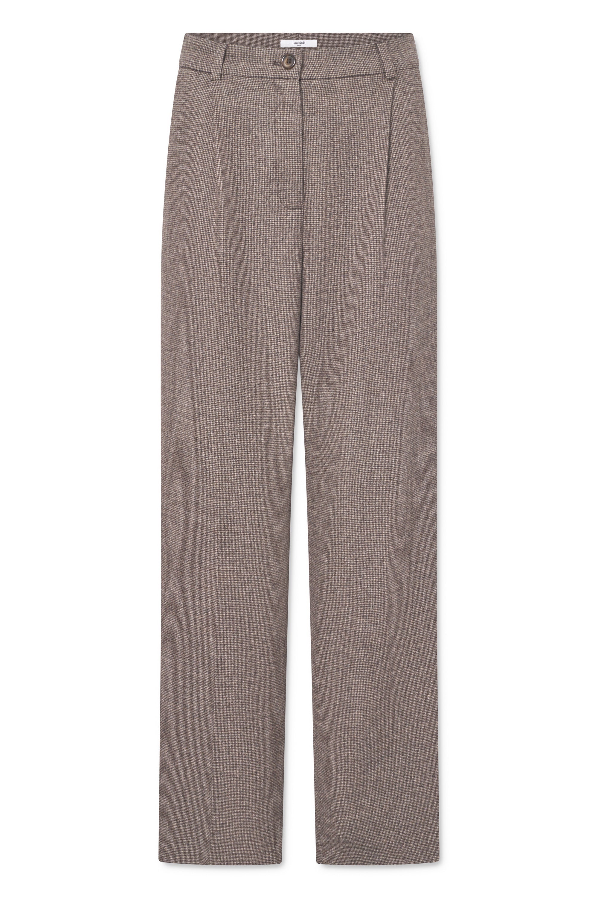 Lovechild 1979 Lucas Pants Pants 174 Beige Houndstooth