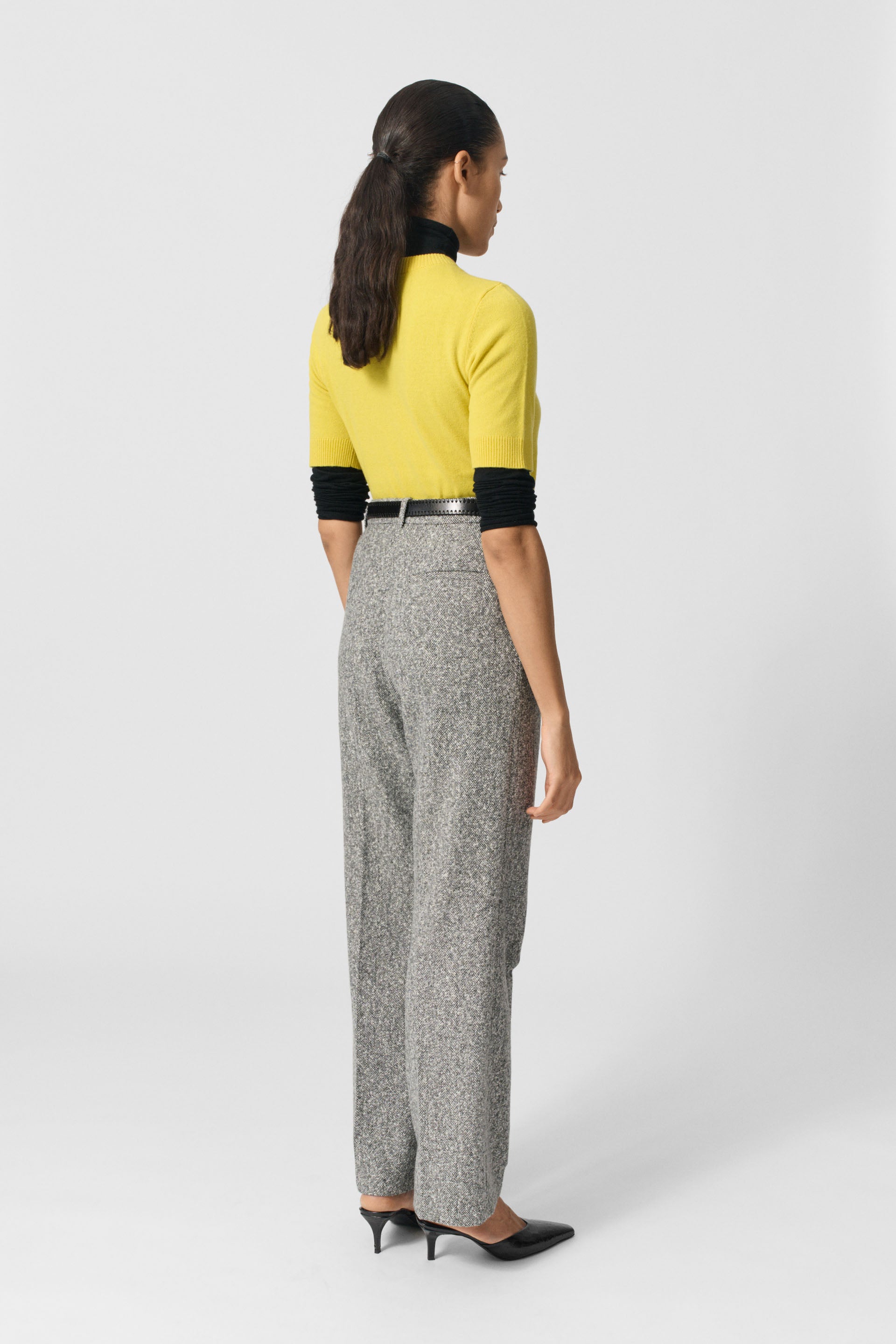 Lovechild 1979 Lucas Pants Pants 906 Black and White Herringbone