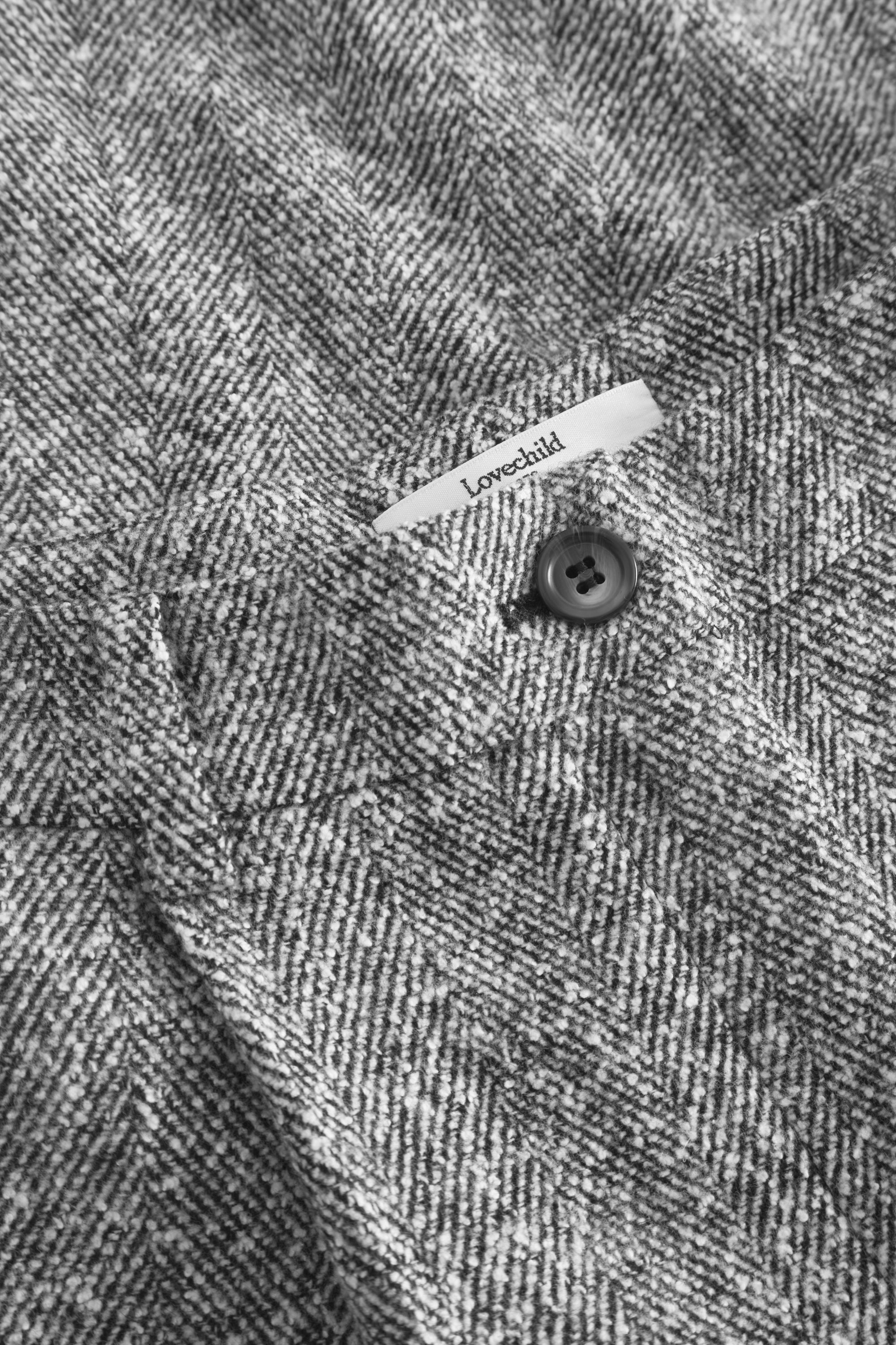 Lovechild 1979 Lucas Pants Pants 906 Black and White Herringbone