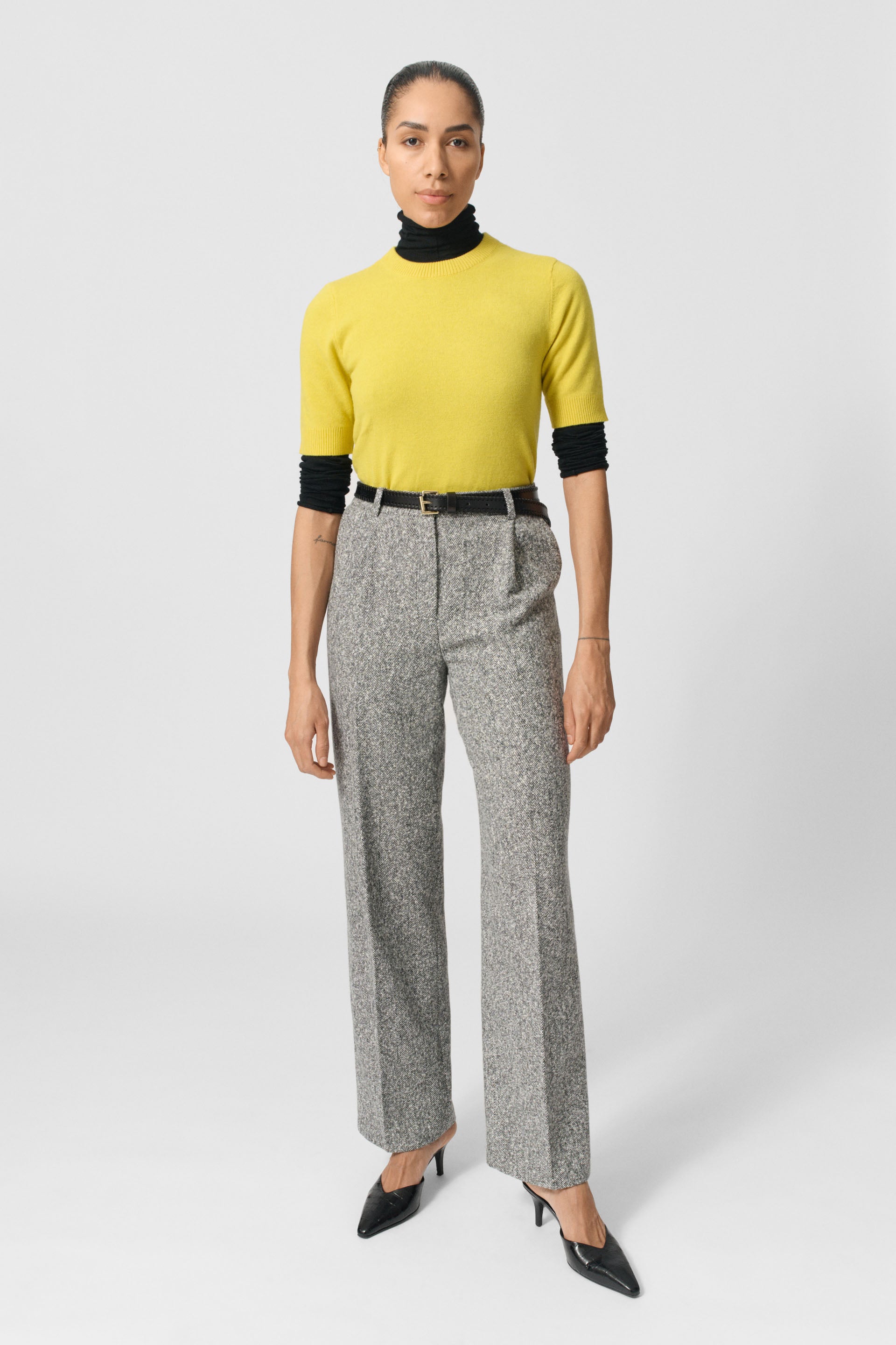 Lovechild 1979 Lucas Pants Pants 906 Black and White Herringbone