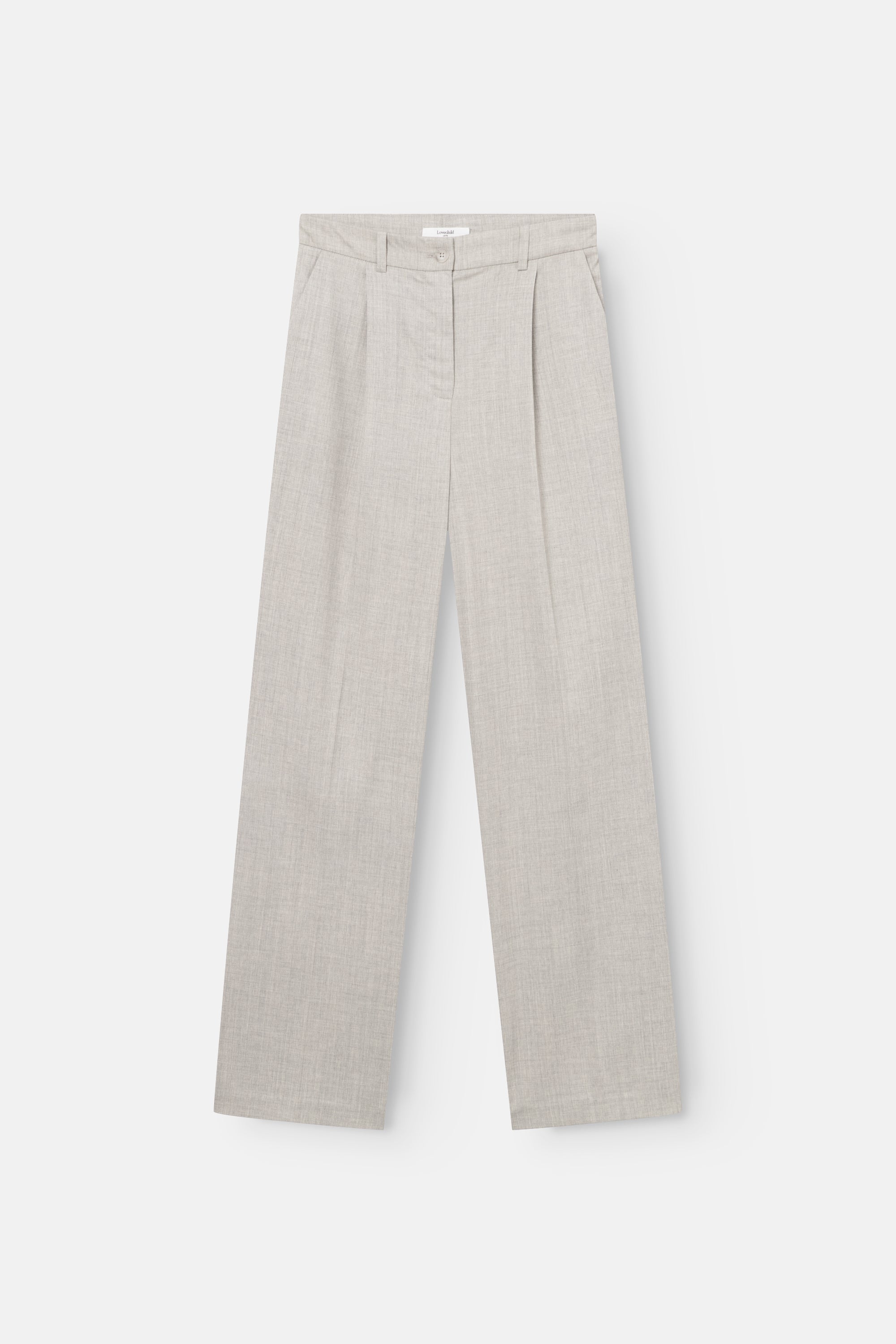 Lovechild 1979 Lucas Pants Pants 056 Light Grey Melange