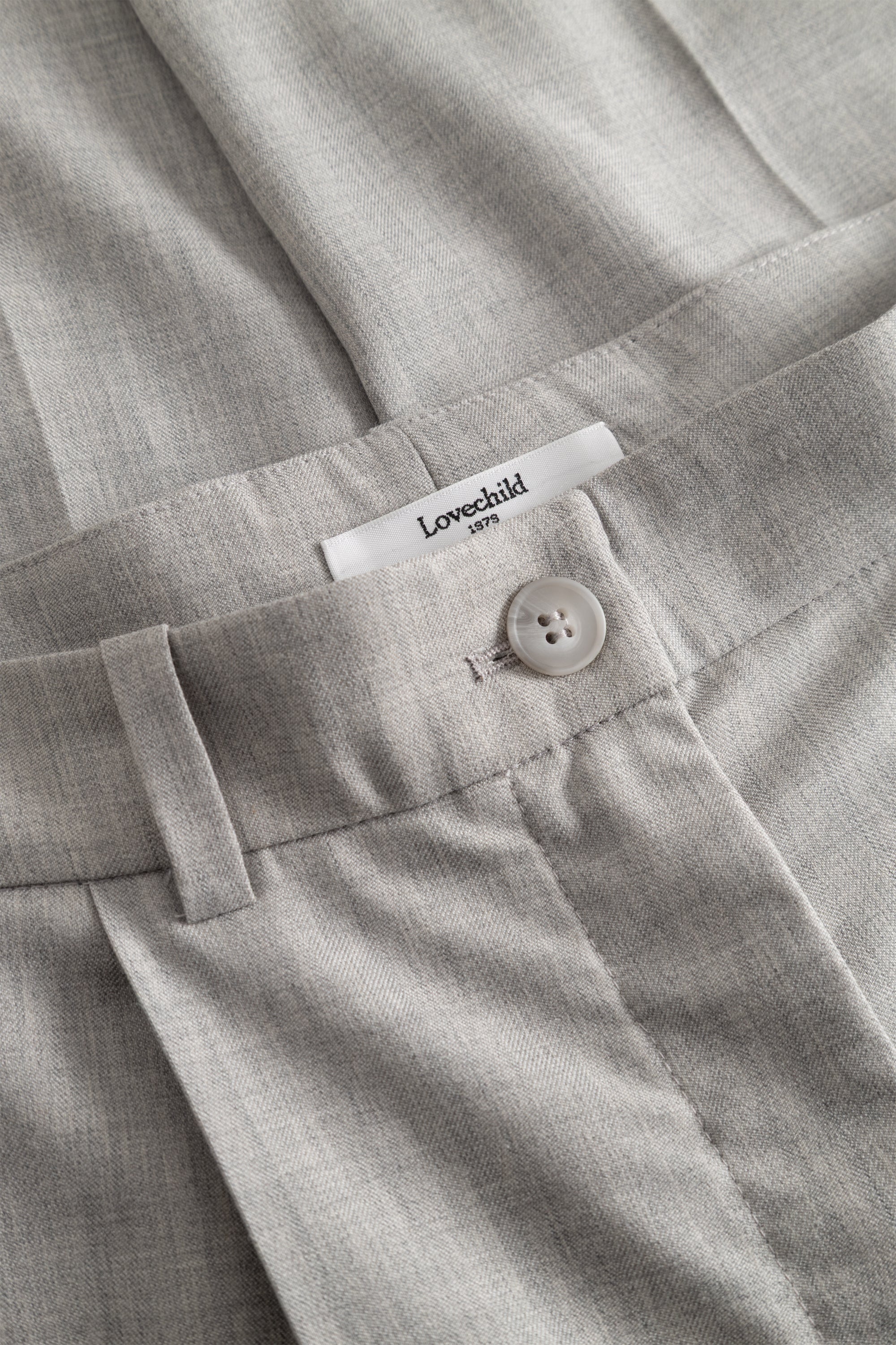 Lovechild 1979 Lucas Pants Pants 056 Light Grey Melange