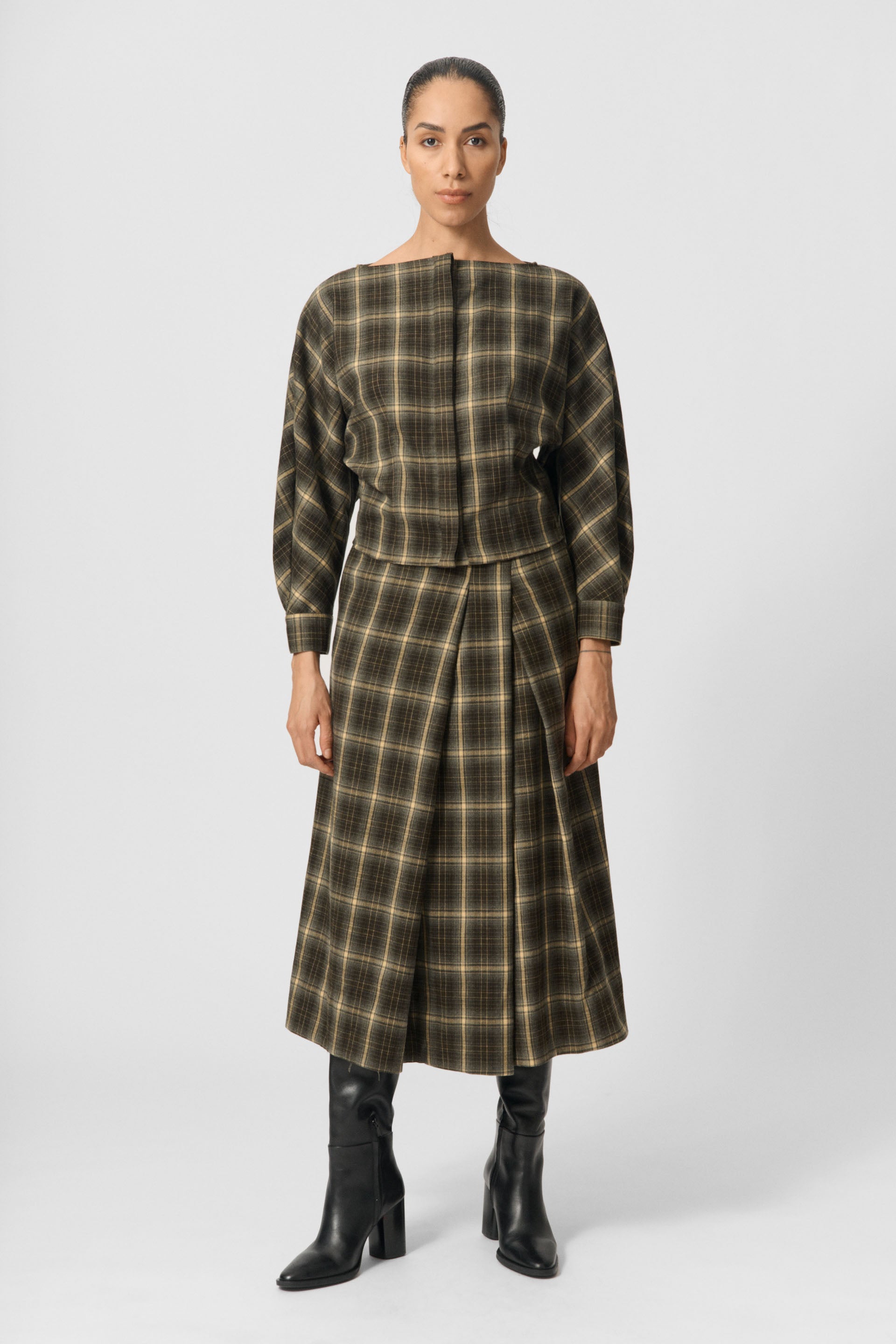 Lovechild 1979 Lucille Blouse Blouses 697 Green Multi Check