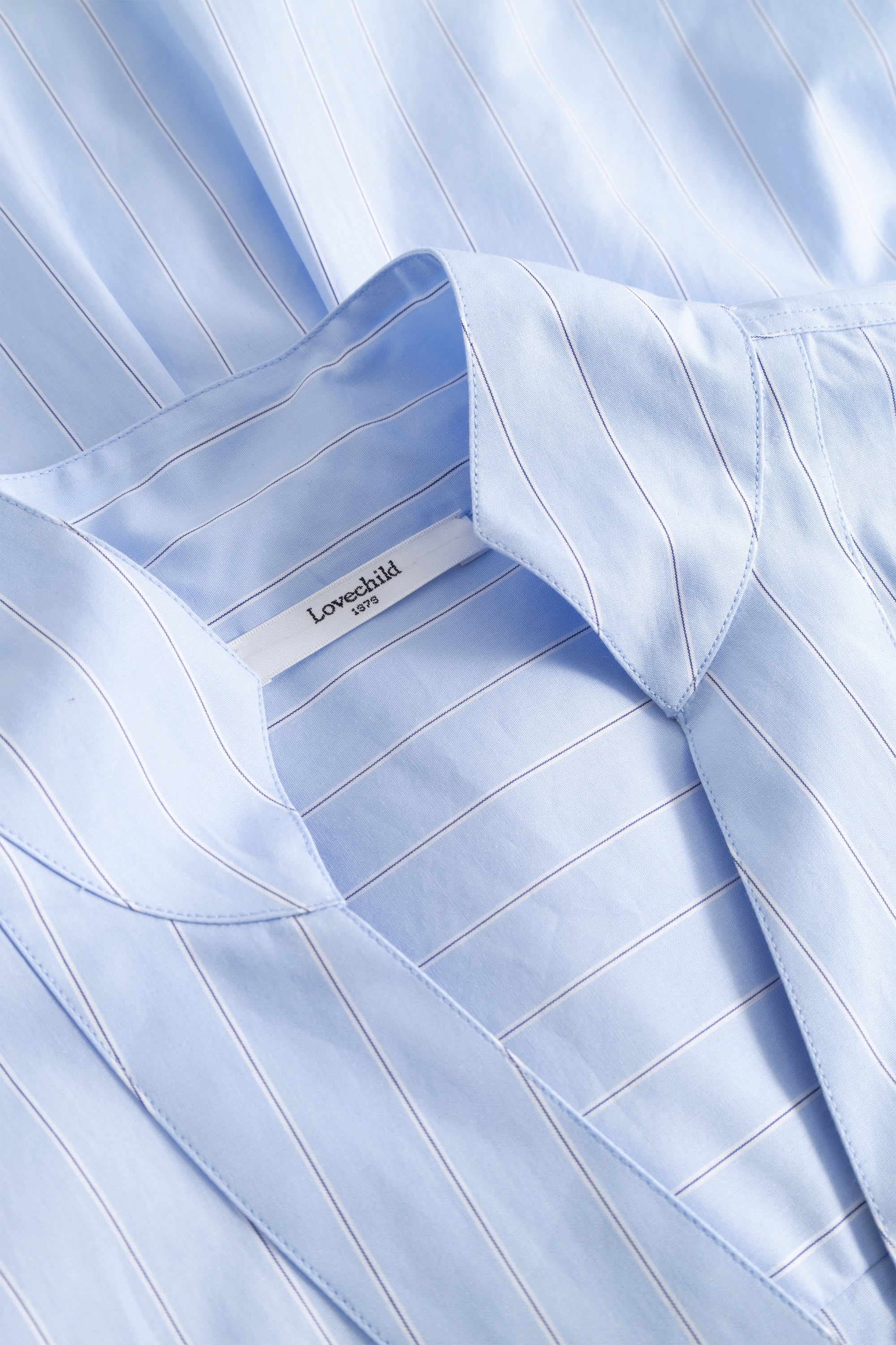 Lovechild 1979 Marbella Blouse Blouses 568 Blue Pinstripe