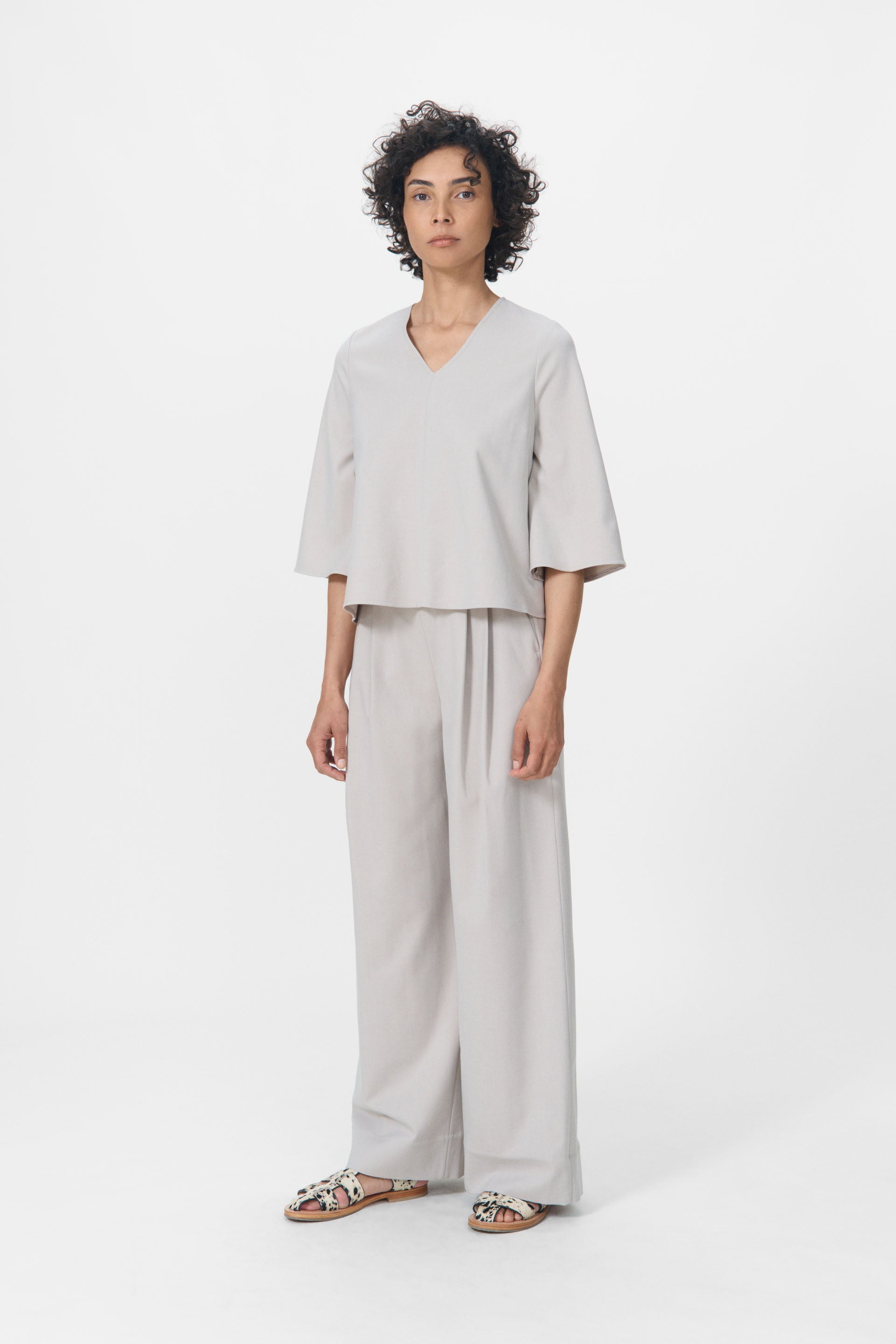 Lovechild 1979 Maren Blouse Blouses 727 Taupe Grey