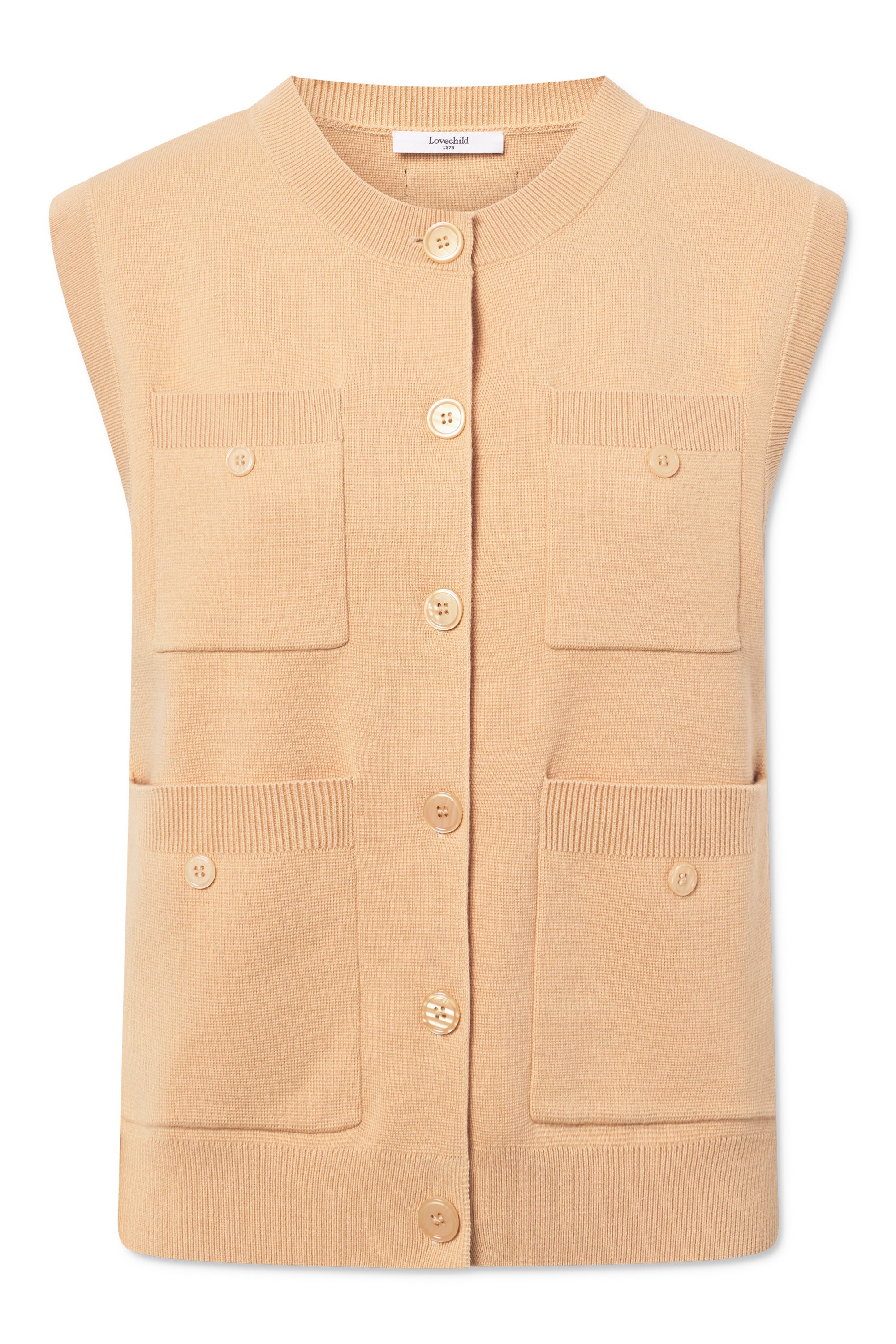 Lovechild 1979 Marilyn Vest Vest 107 New Wheat