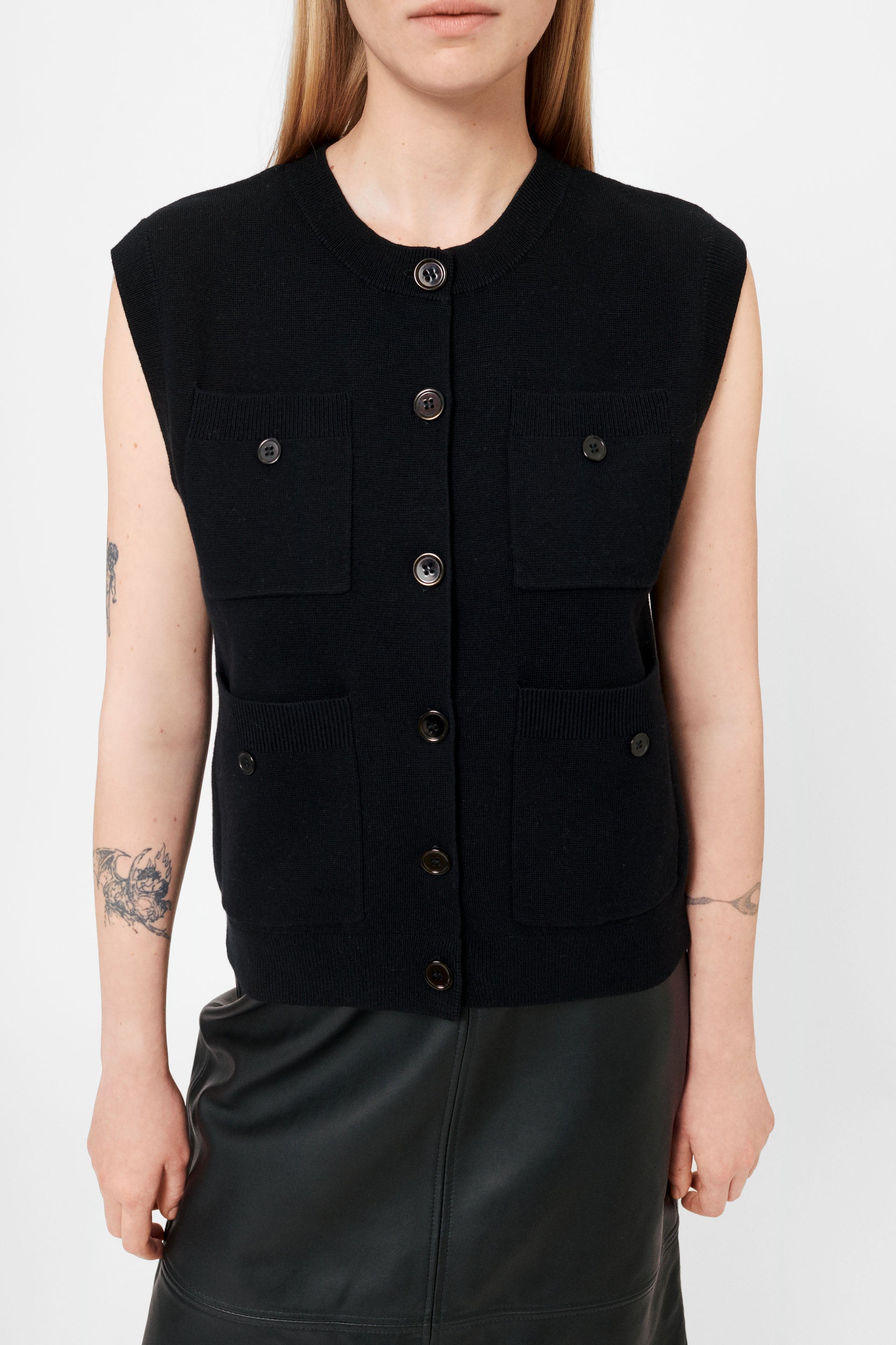 Lovechild 1979 Marilyn Vest Vest 999 Black