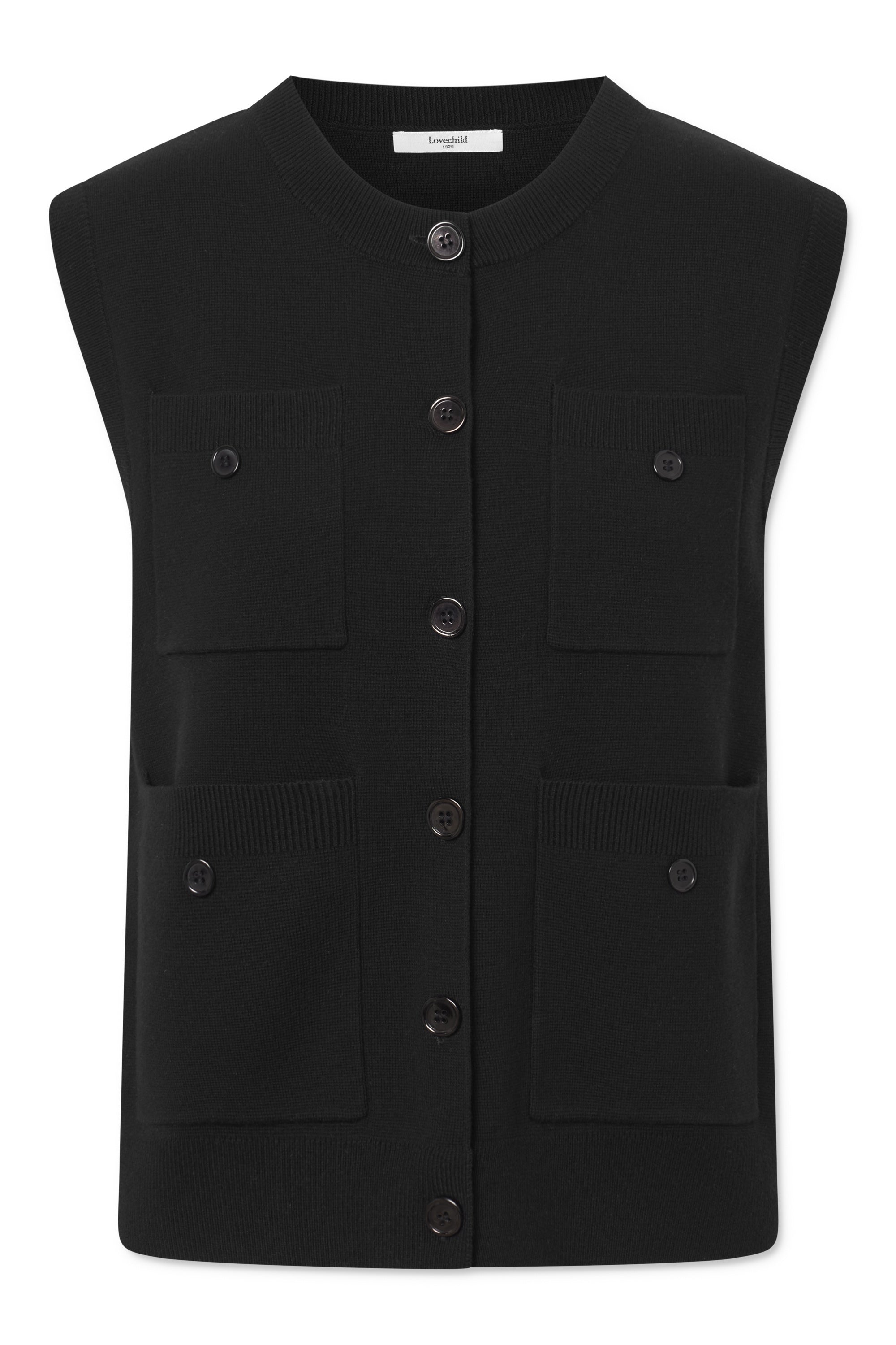 Lovechild 1979 Marilyn Vest Vest 999 Black