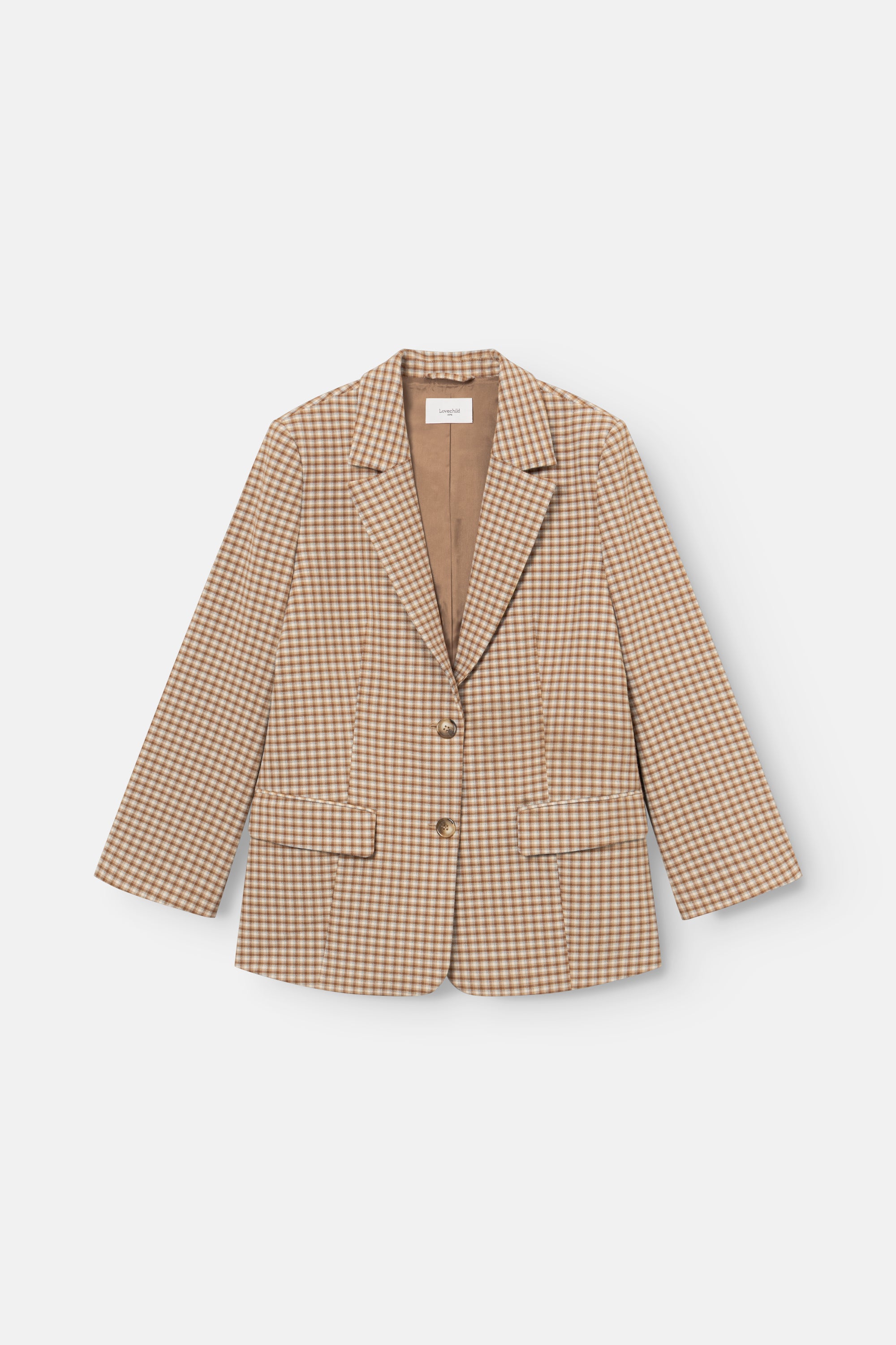 Lovechild 1979 Noomi Blazer Blazers 764 Brown Multi Check