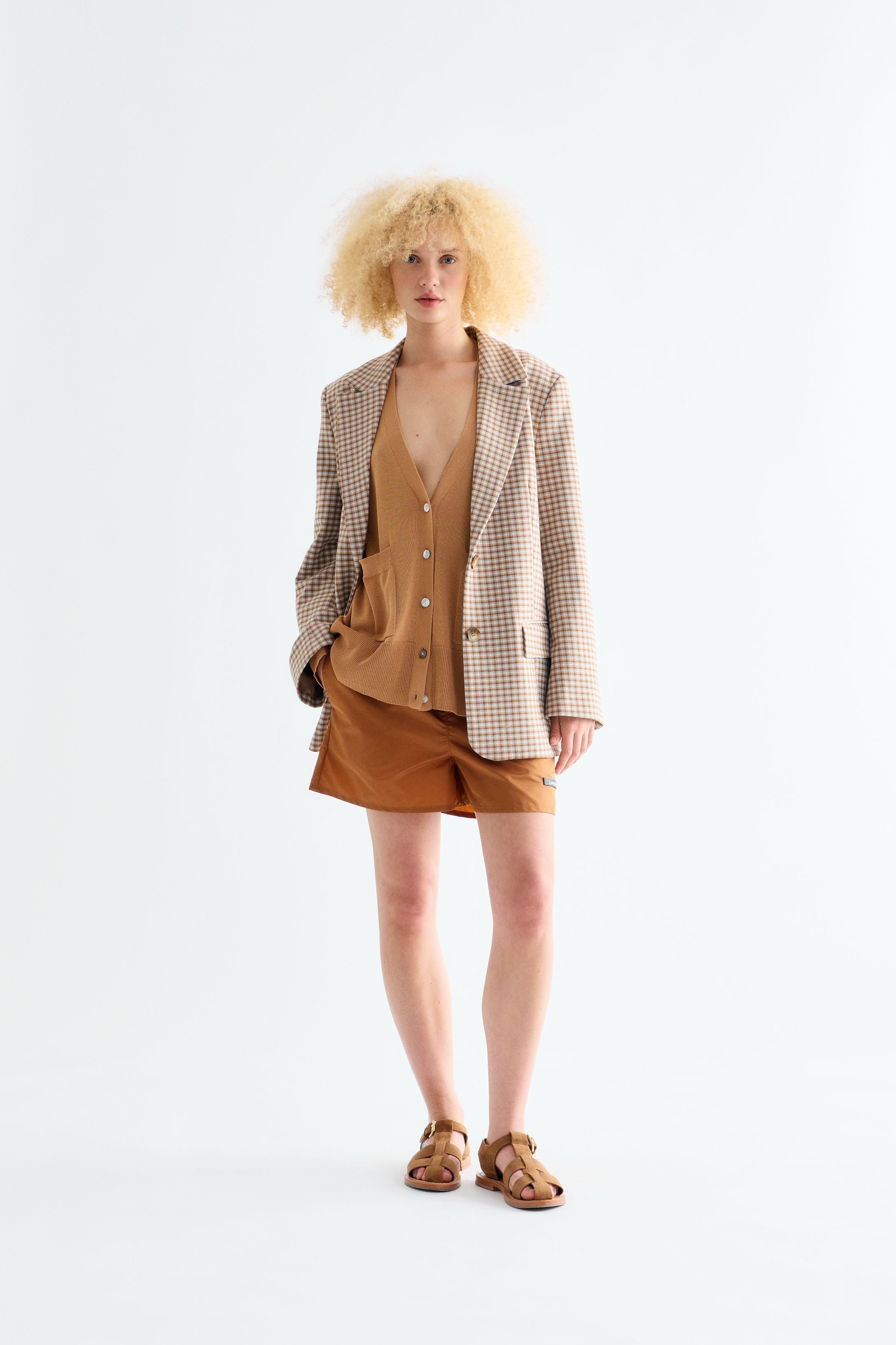 Lovechild 1979 Noomi Blazer Blazers 764 Brown Multi Check