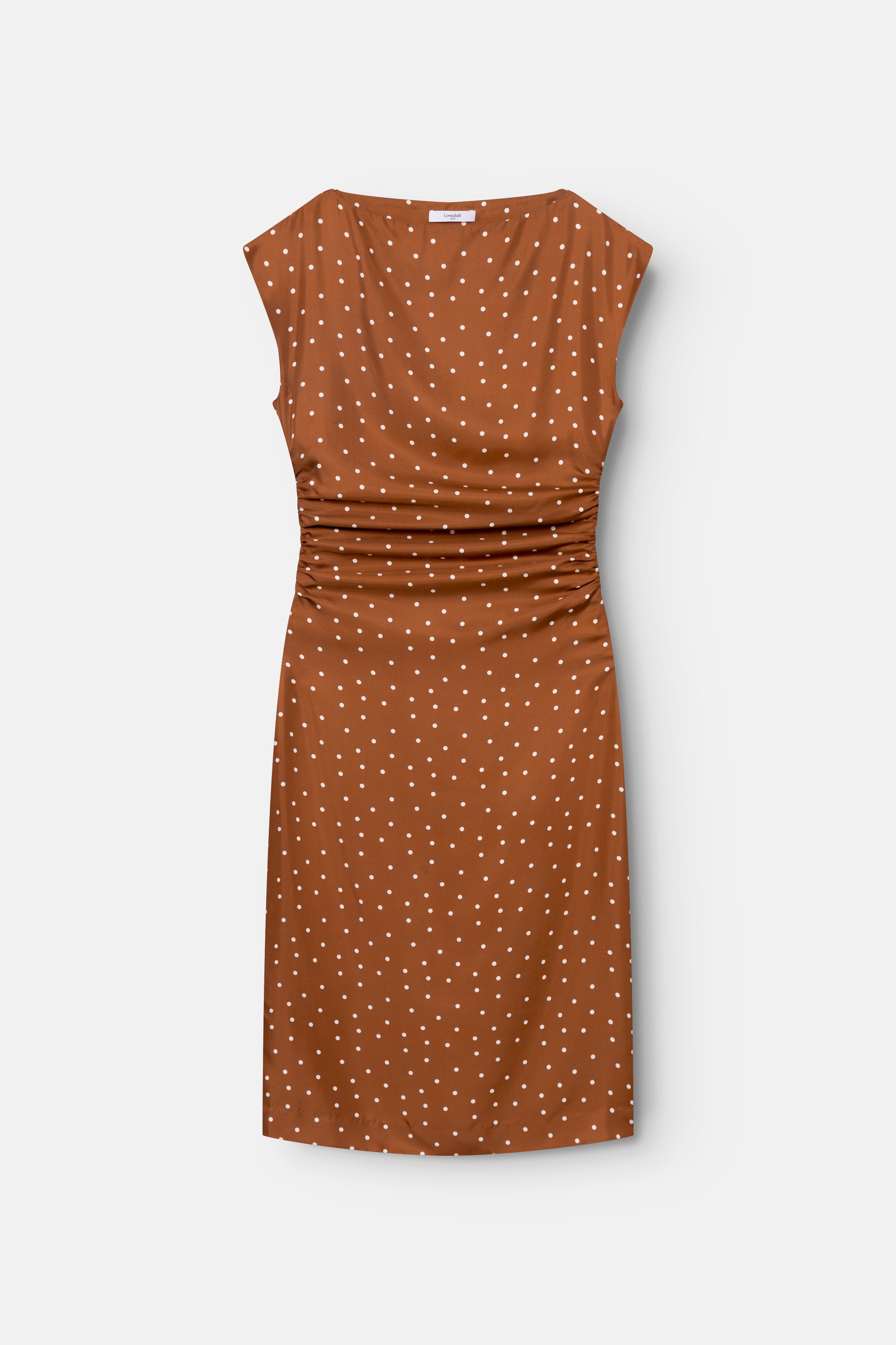 Lovechild 1979 Noor Dress Dresses 793 Dot Print Caramel