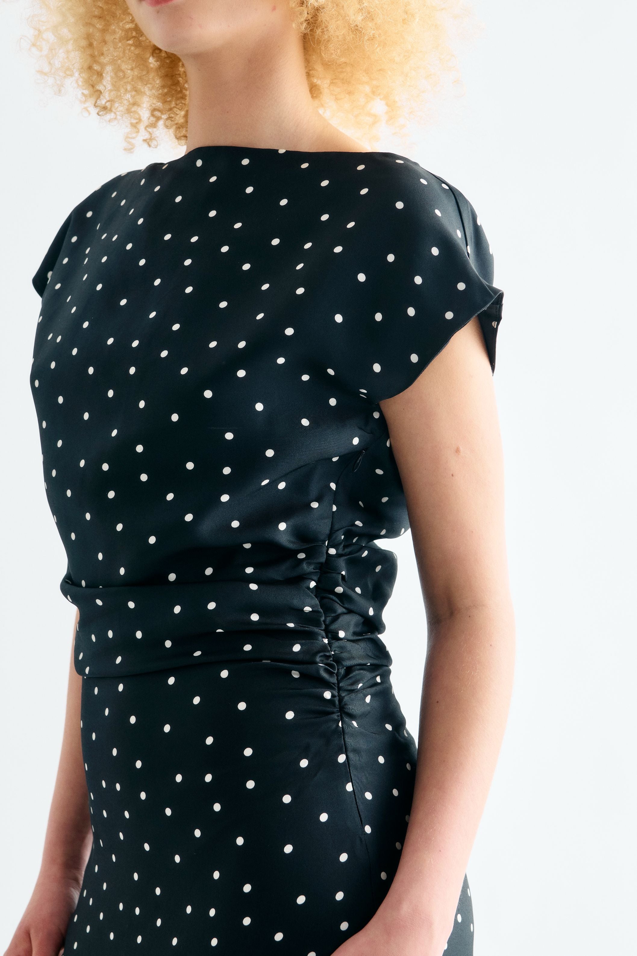 Lovechild 1979 Noor Dress Dresses 981 Dot Print Black