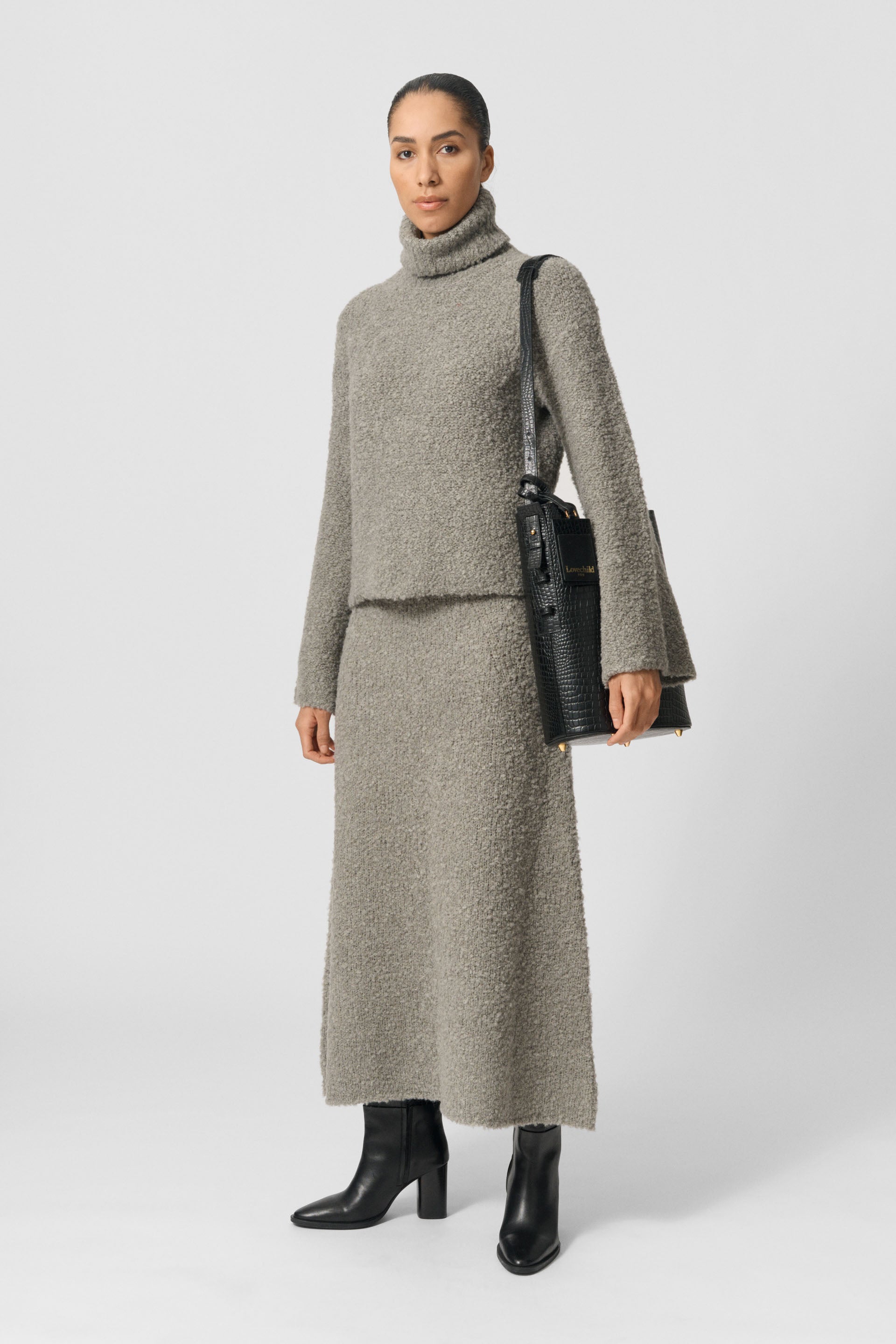 Lovechild 1979 Noriko Turtleneck Turtlenecks 727 Taupe Grey