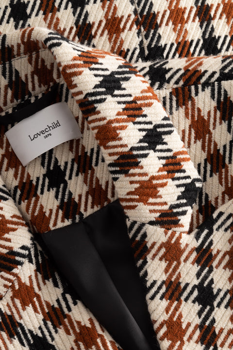 Lovechild 1979 Pukka Jacket - Brique Check JACKETS 373 Brique Check
