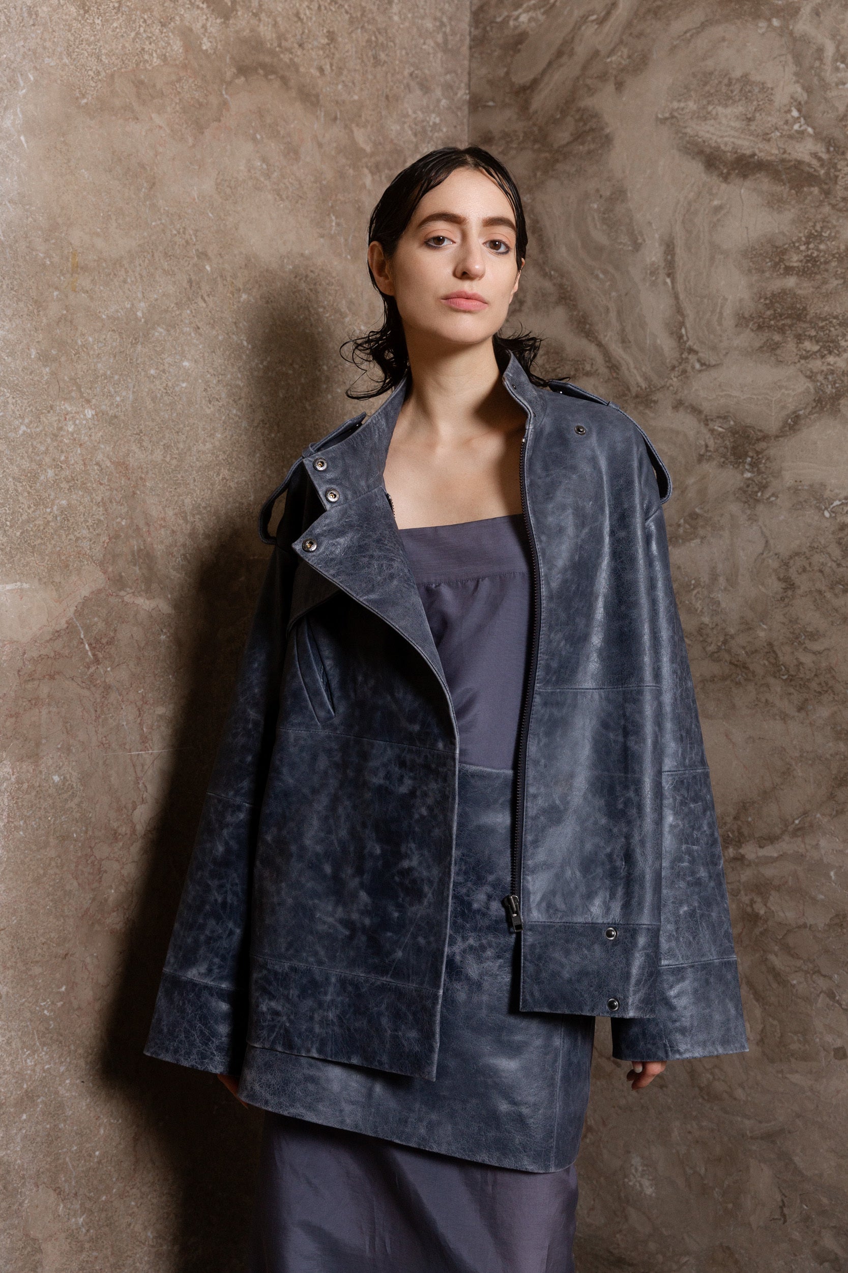 Lovechild 1979 Rylee Skirt SKIRTS 483 Dark Dusty Blue